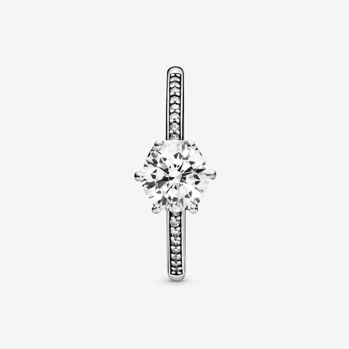 Anillo Corona Resplandor Trasparente
