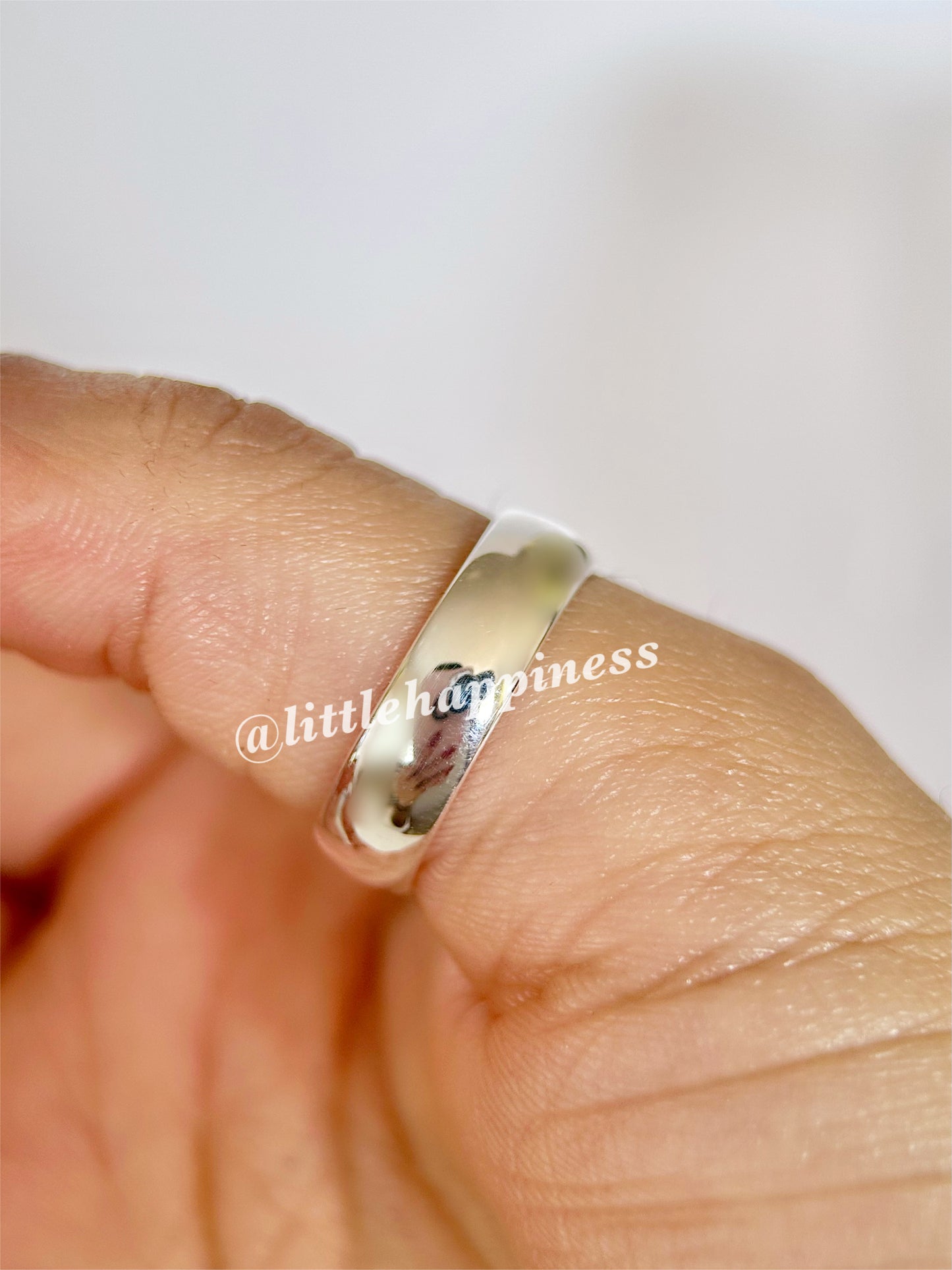 Anillo Aro Liso para Hombre