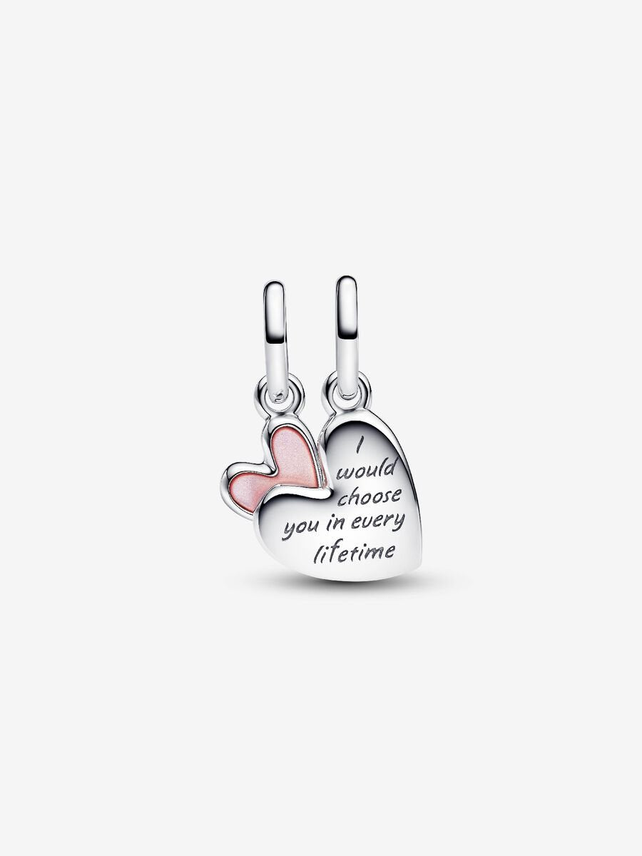 Charm Colgante Divisible Madre e Hija