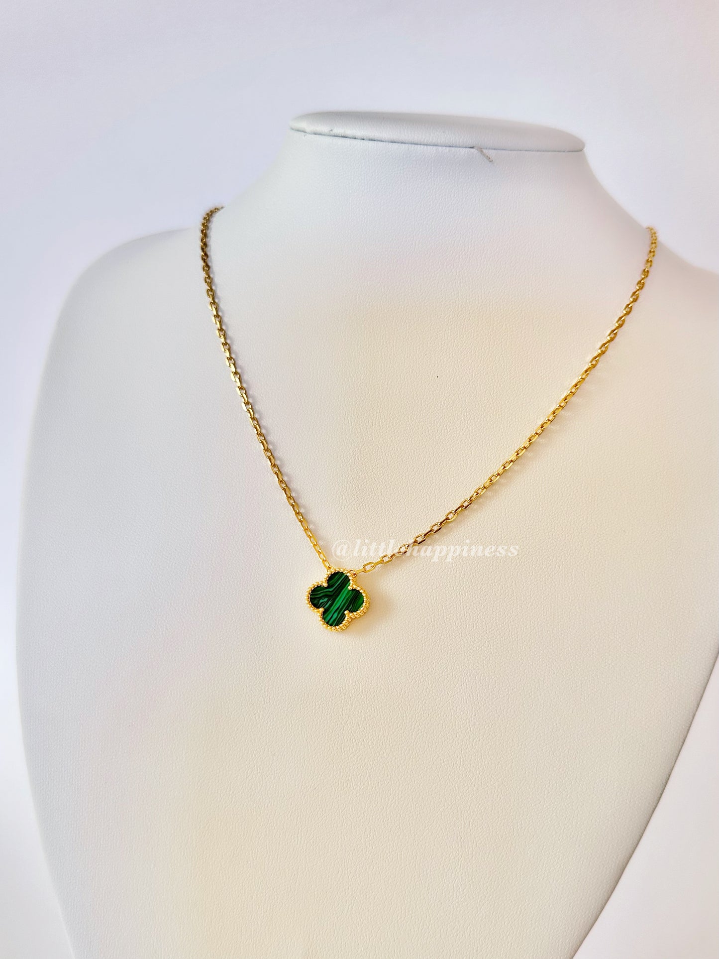 Collar 1 Trébol Verde
