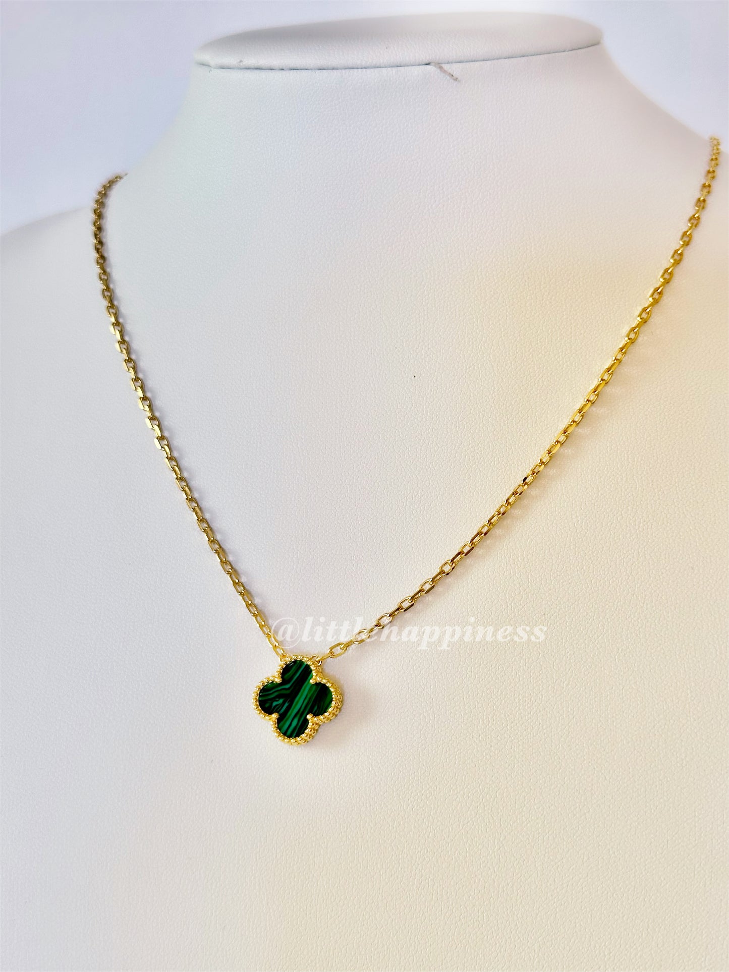 Collar 1 Trébol Verde