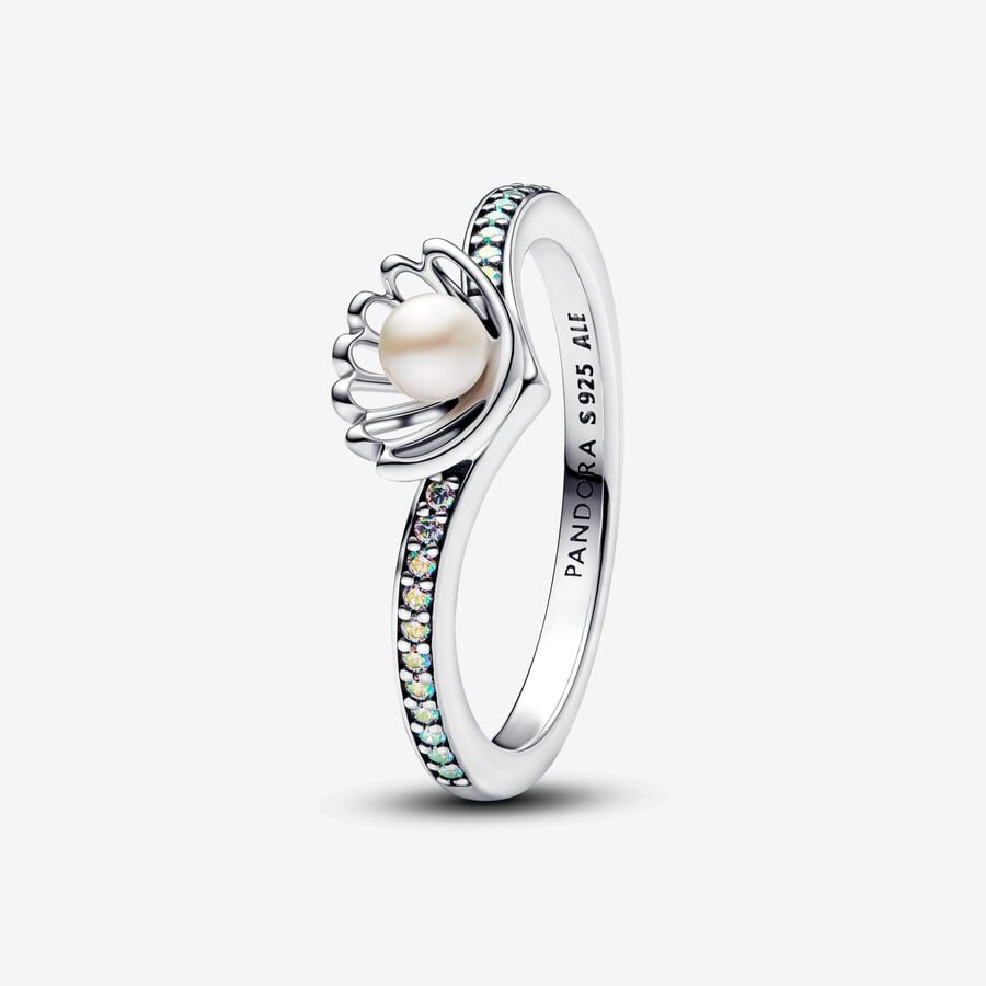 Anillo Perla Cultivada de Agua Dulce Tratada Concha Princesa
Ariel de Disney