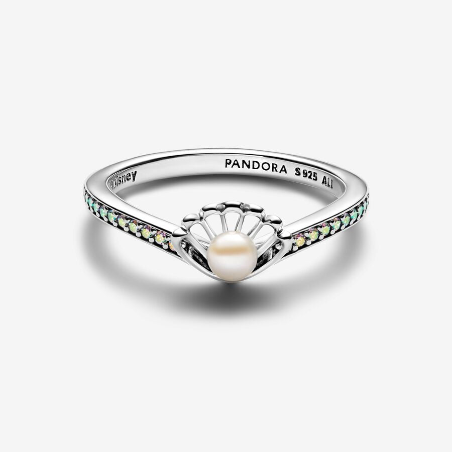 Anillo Perla Cultivada de Agua Dulce Tratada Concha Princesa
Ariel de Disney