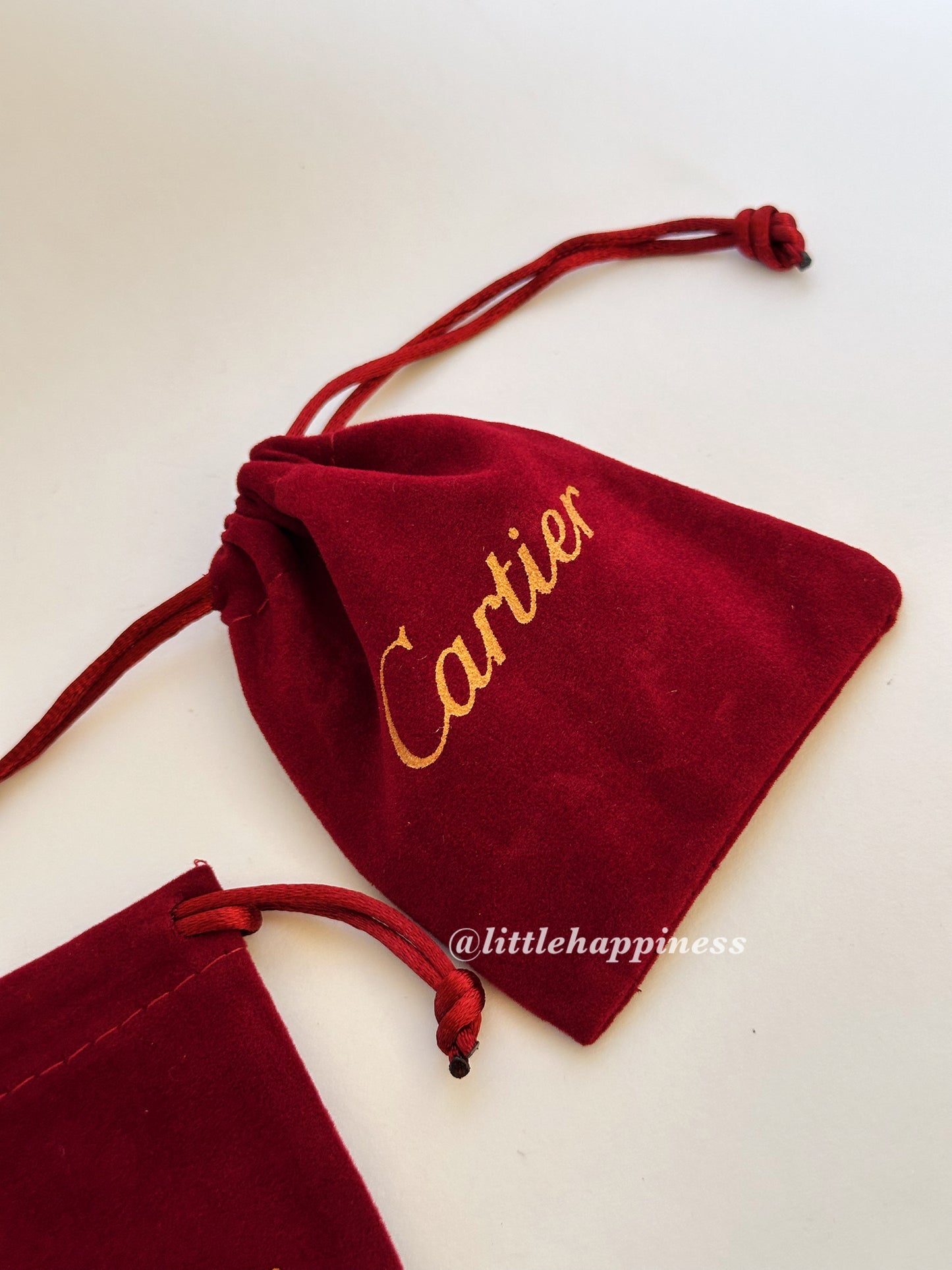 Bolsita Terciopelo Cartier
