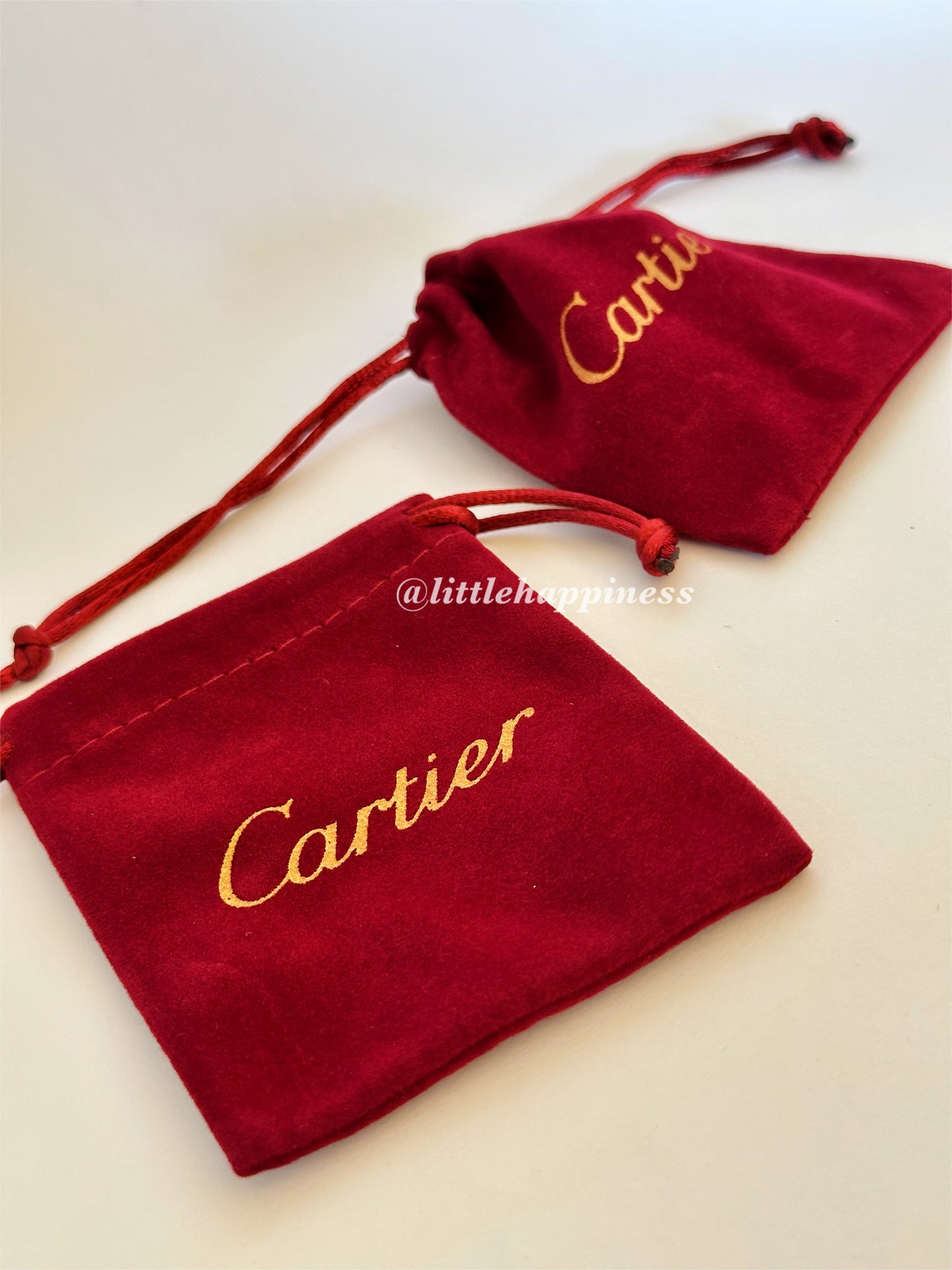 Bolsita Terciopelo Cartier