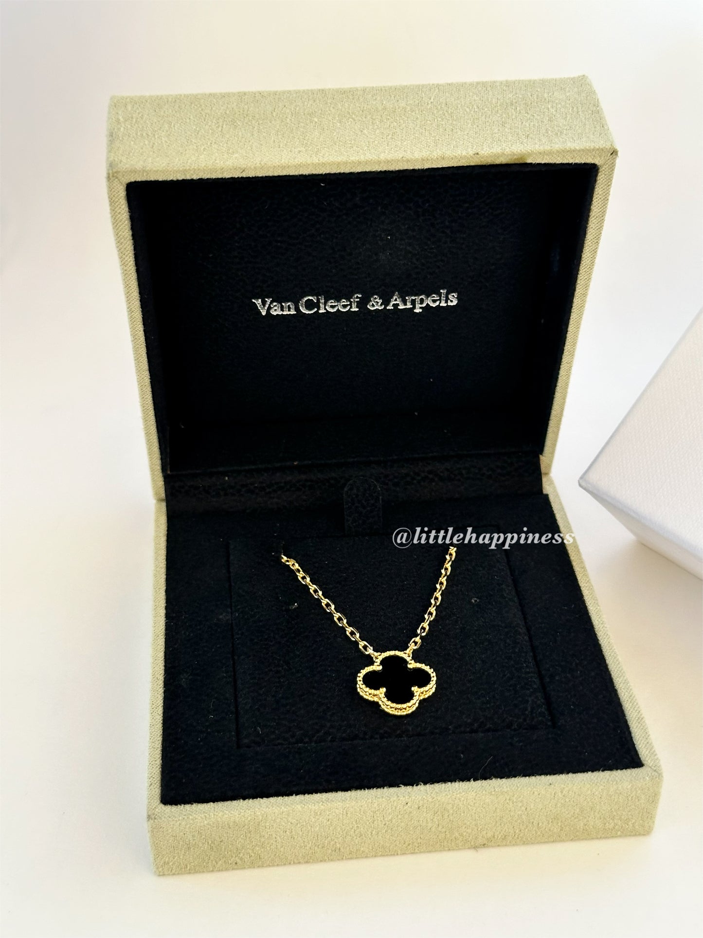 Caja Para Collar y Aretes Van Cleef