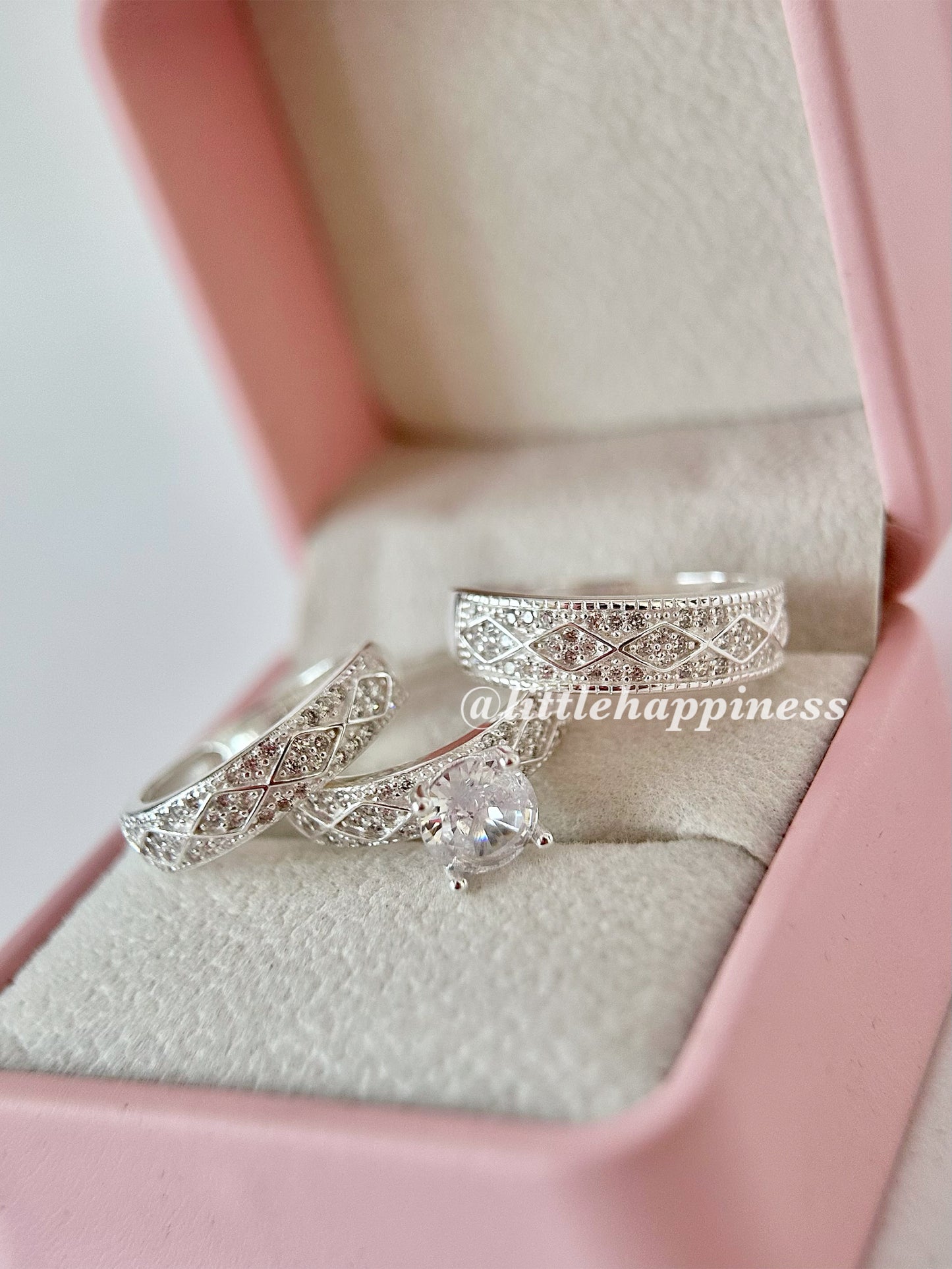 Anillos Trío de Boda