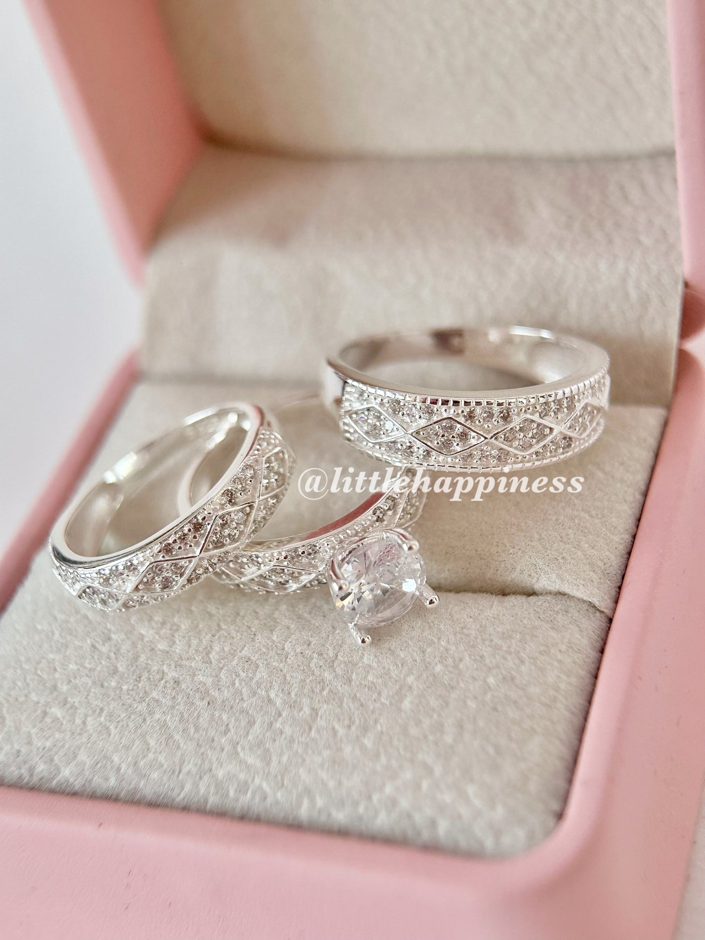Anillos Trío de Boda