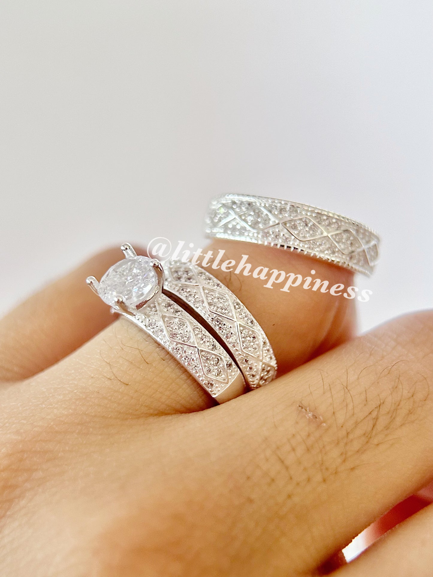 Anillos Trío de Boda