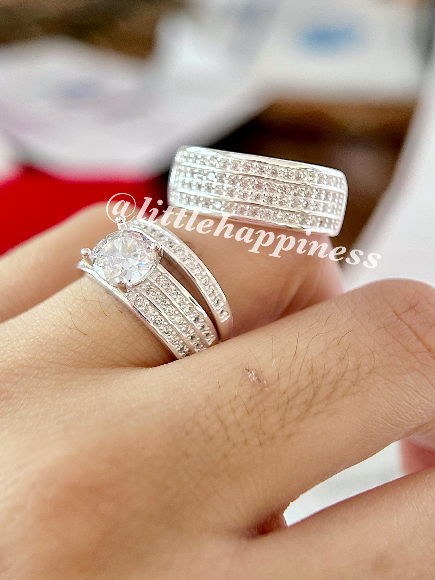 Anillos Trío de Boda