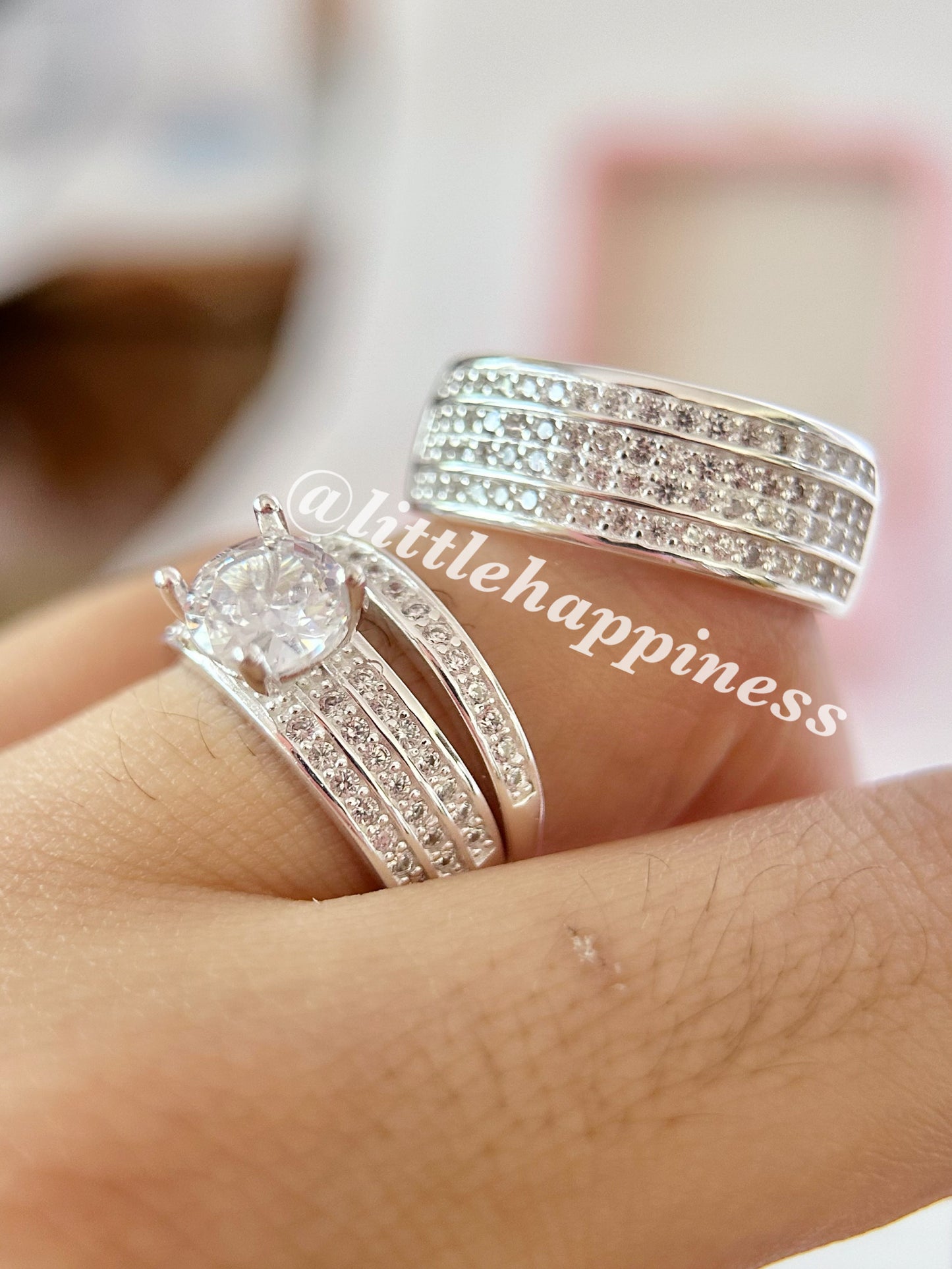 Anillos Trío de Boda