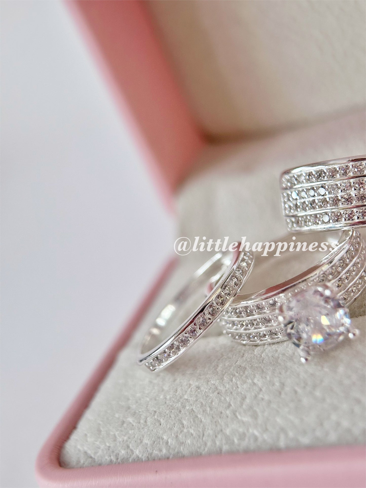 Anillos Trío de Boda