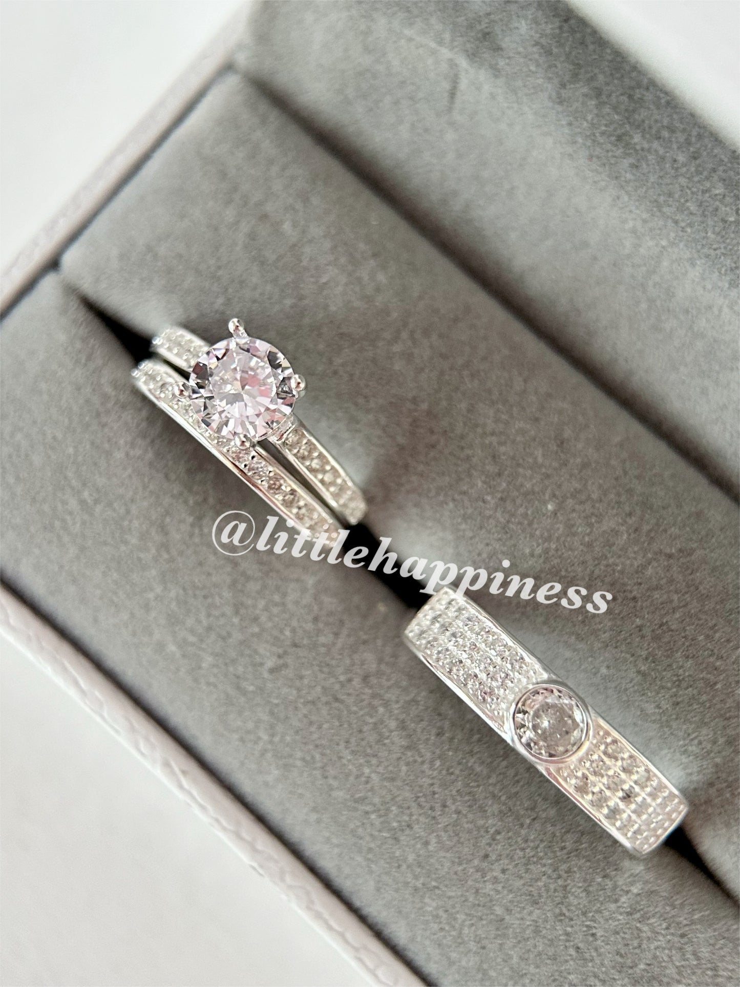 Anillos Trio de Boda