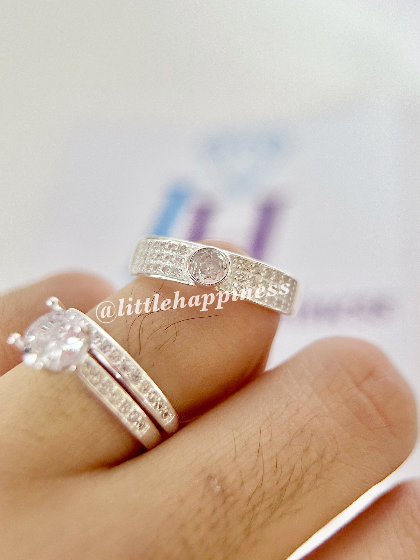 Anillos Trio de Boda
