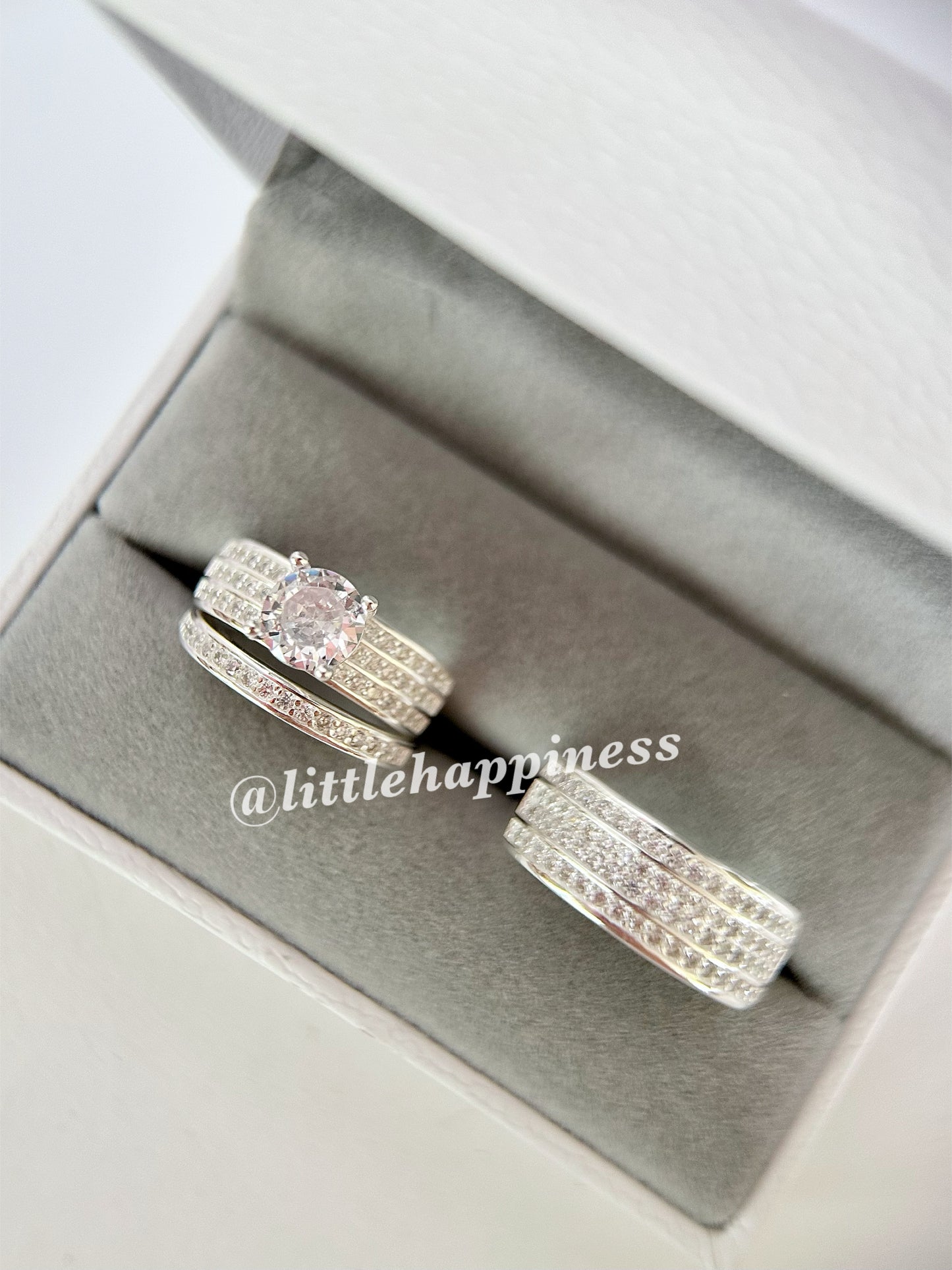 Anillos Trío de Boda