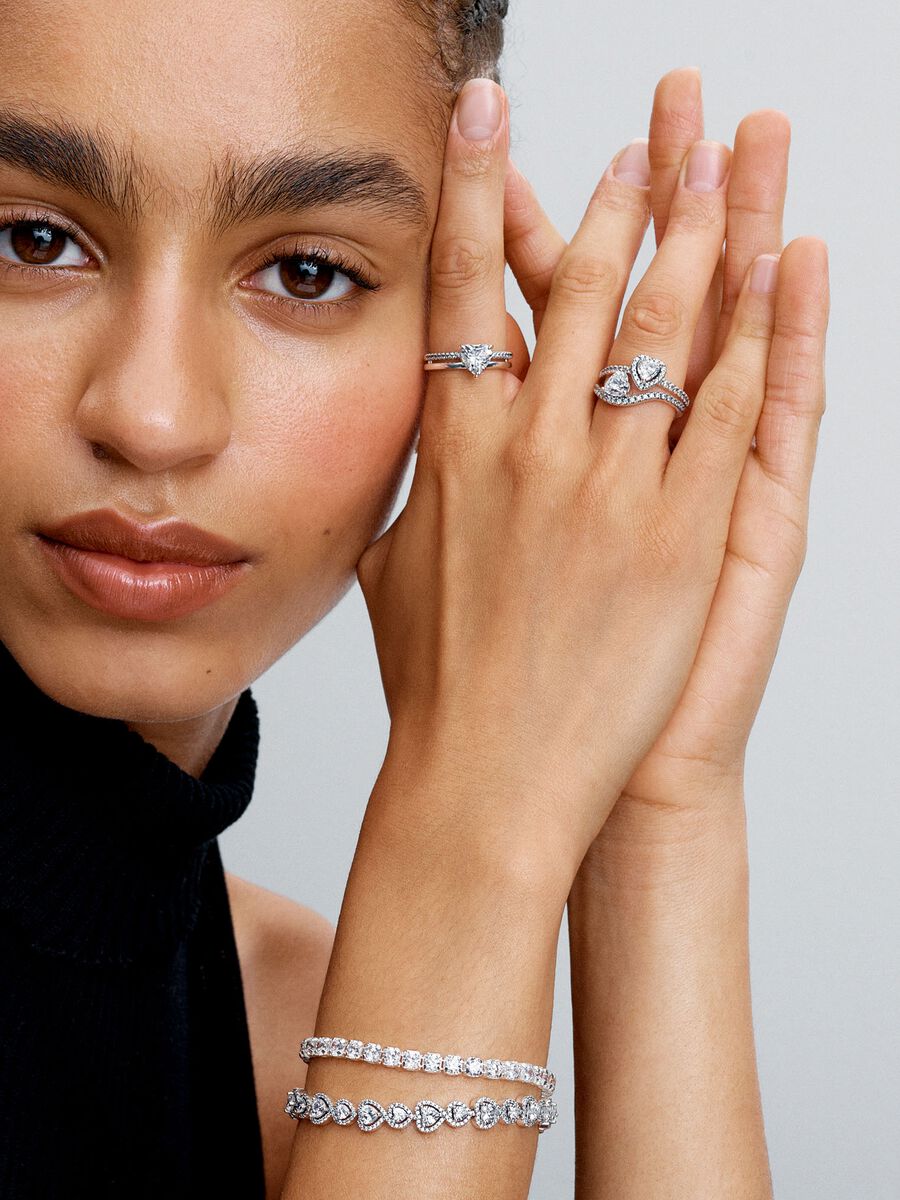 Anillo Corazón Doble Alianza