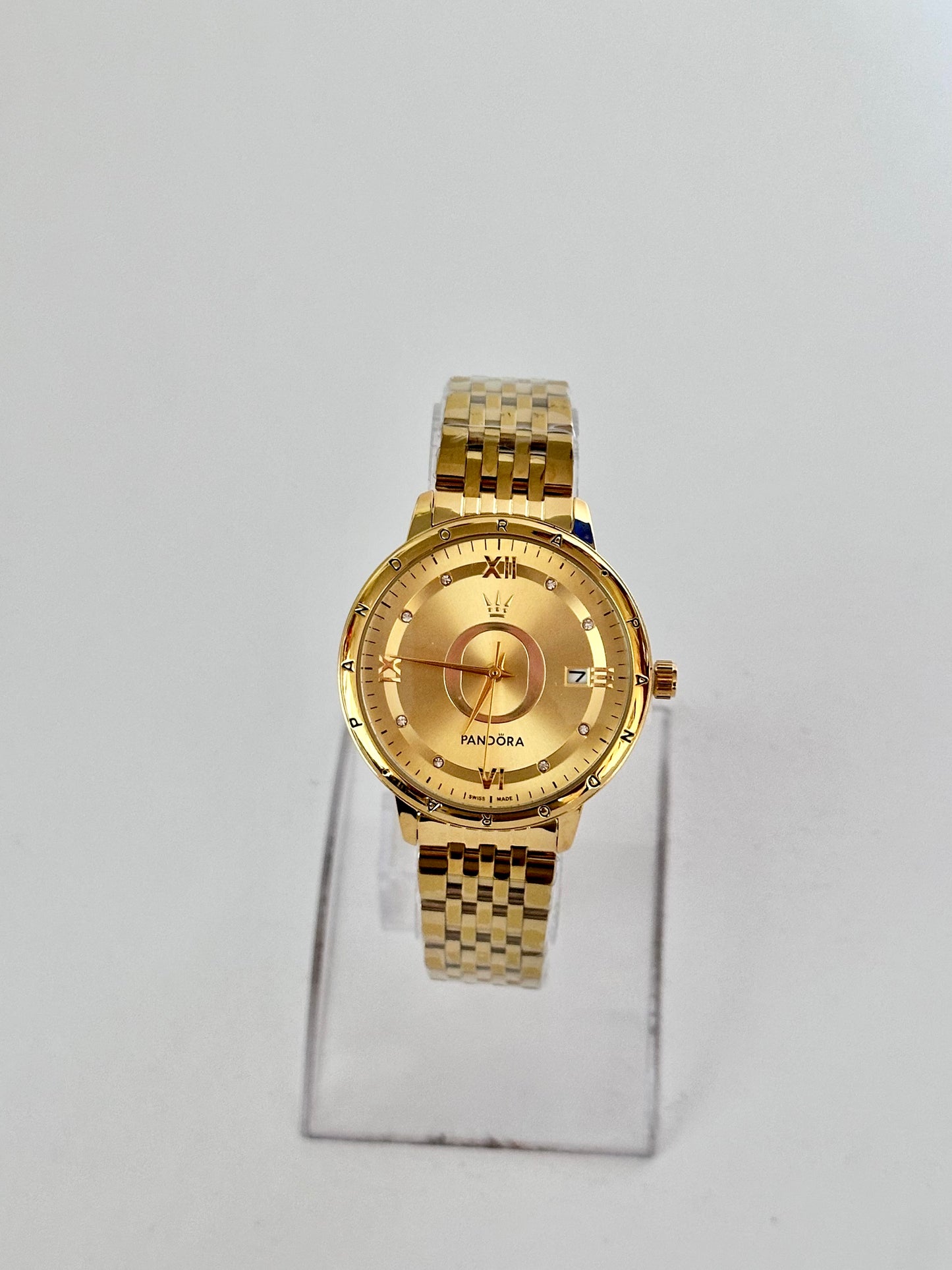 Reloj Pandora Dorado completo