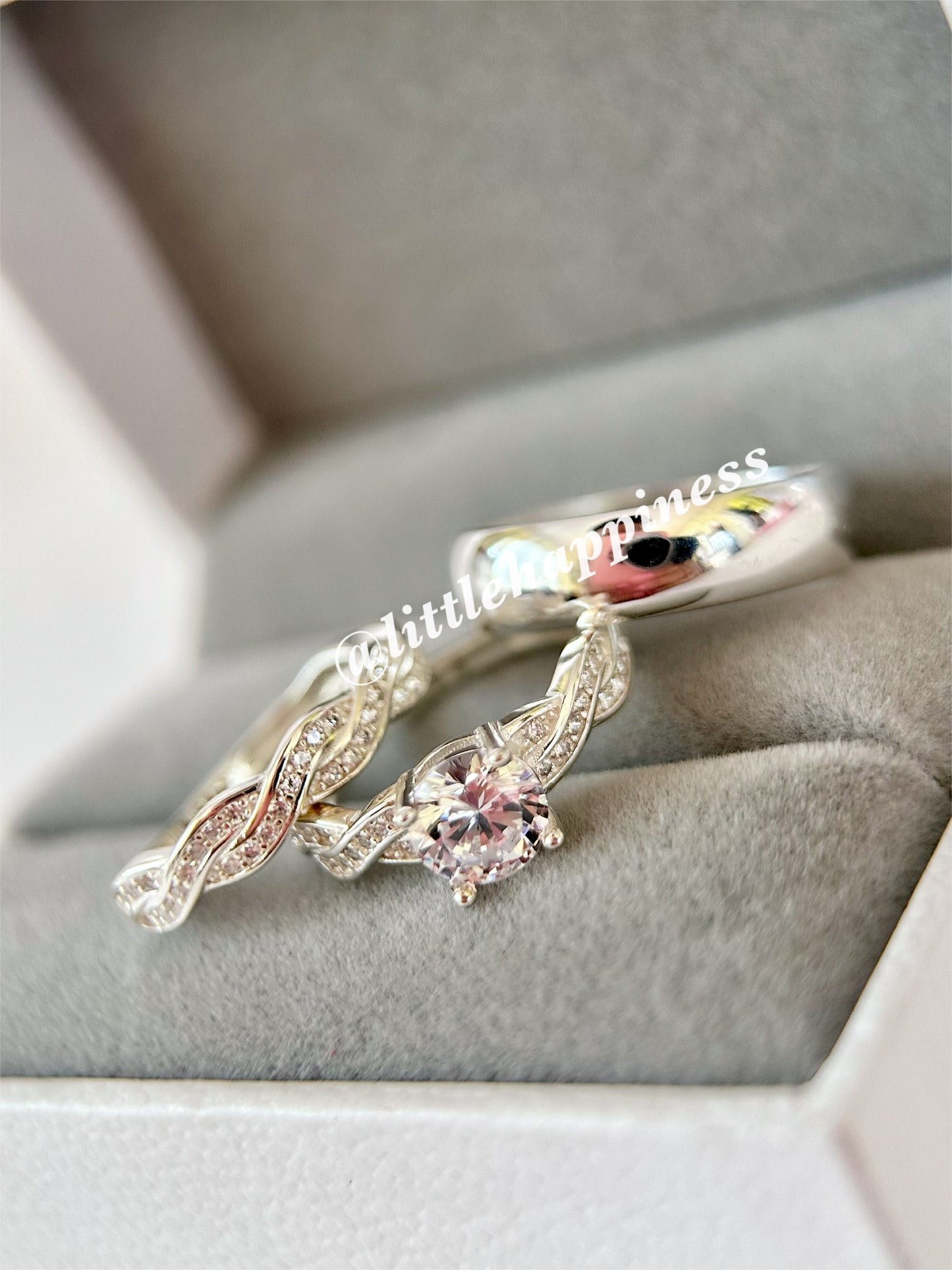 Anillos Trío de Boda