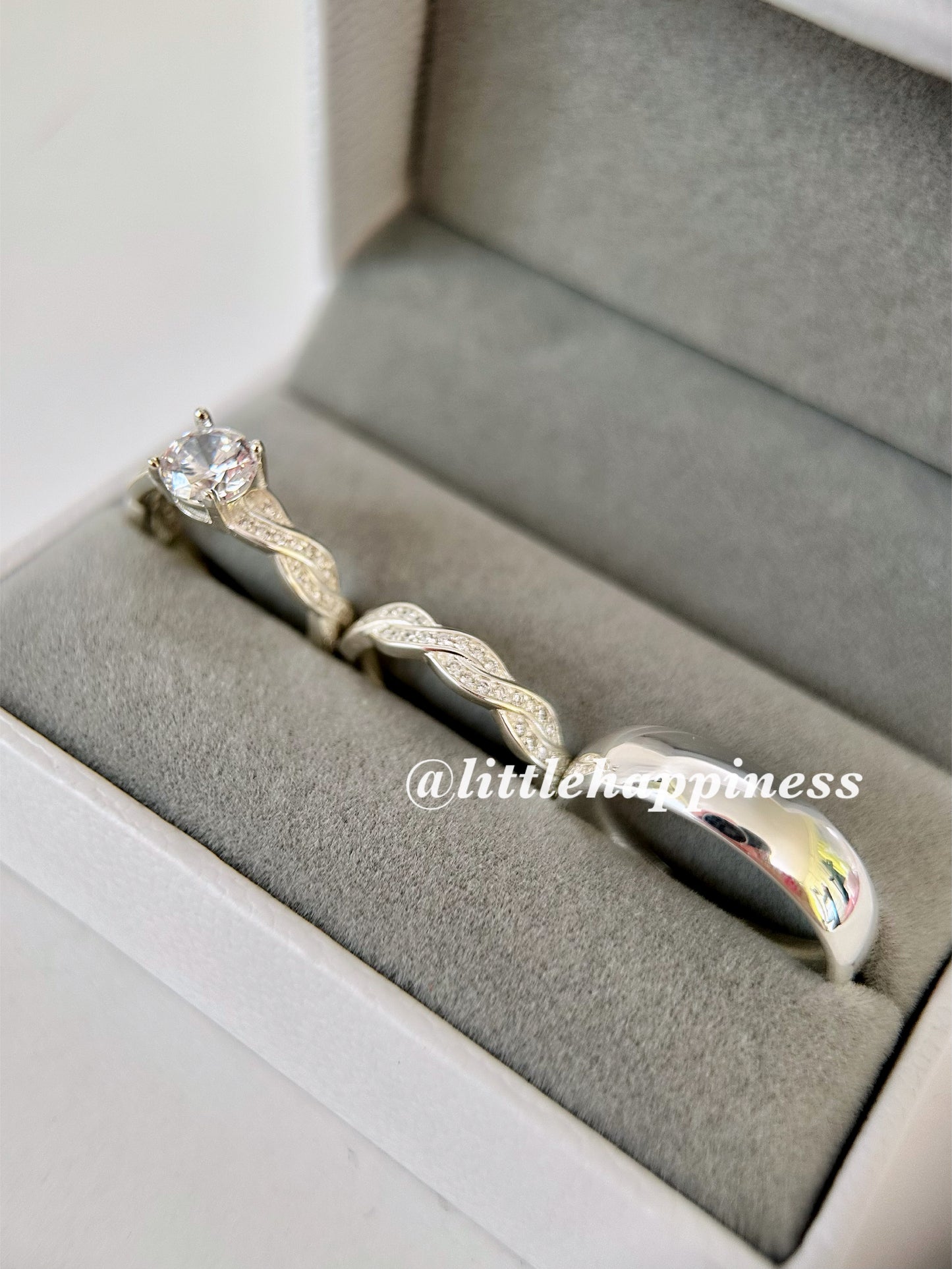 Anillos Trío de Boda