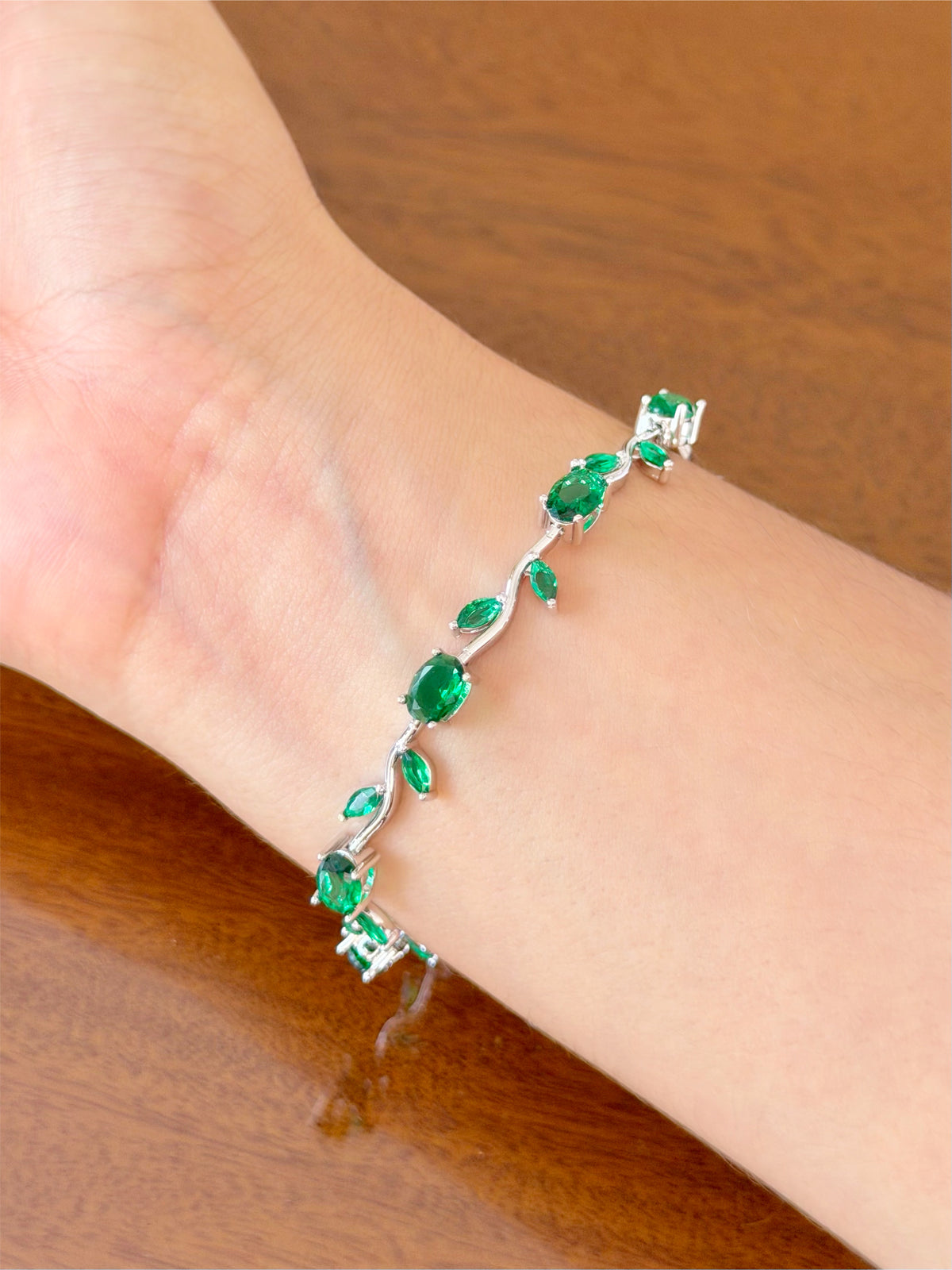 Pulsera Tulipanes Verde