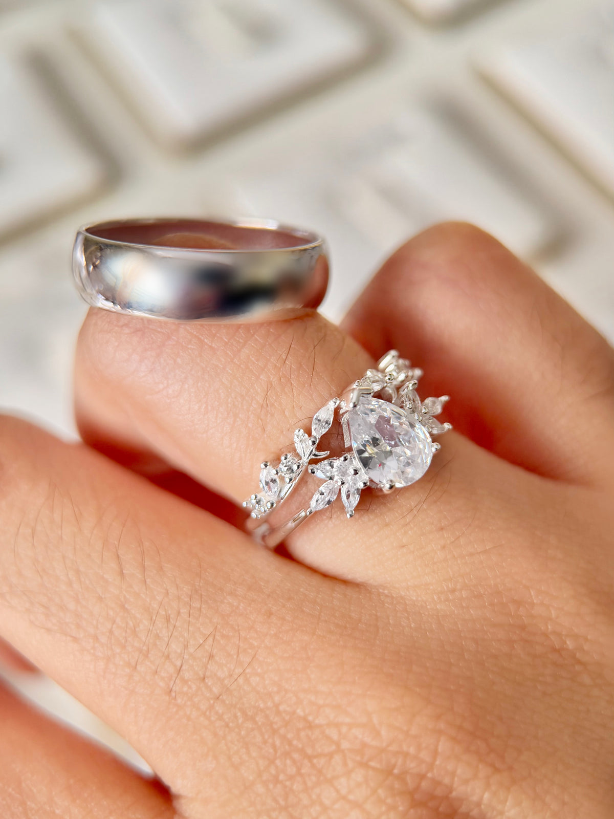 Anillos Trio de Boda