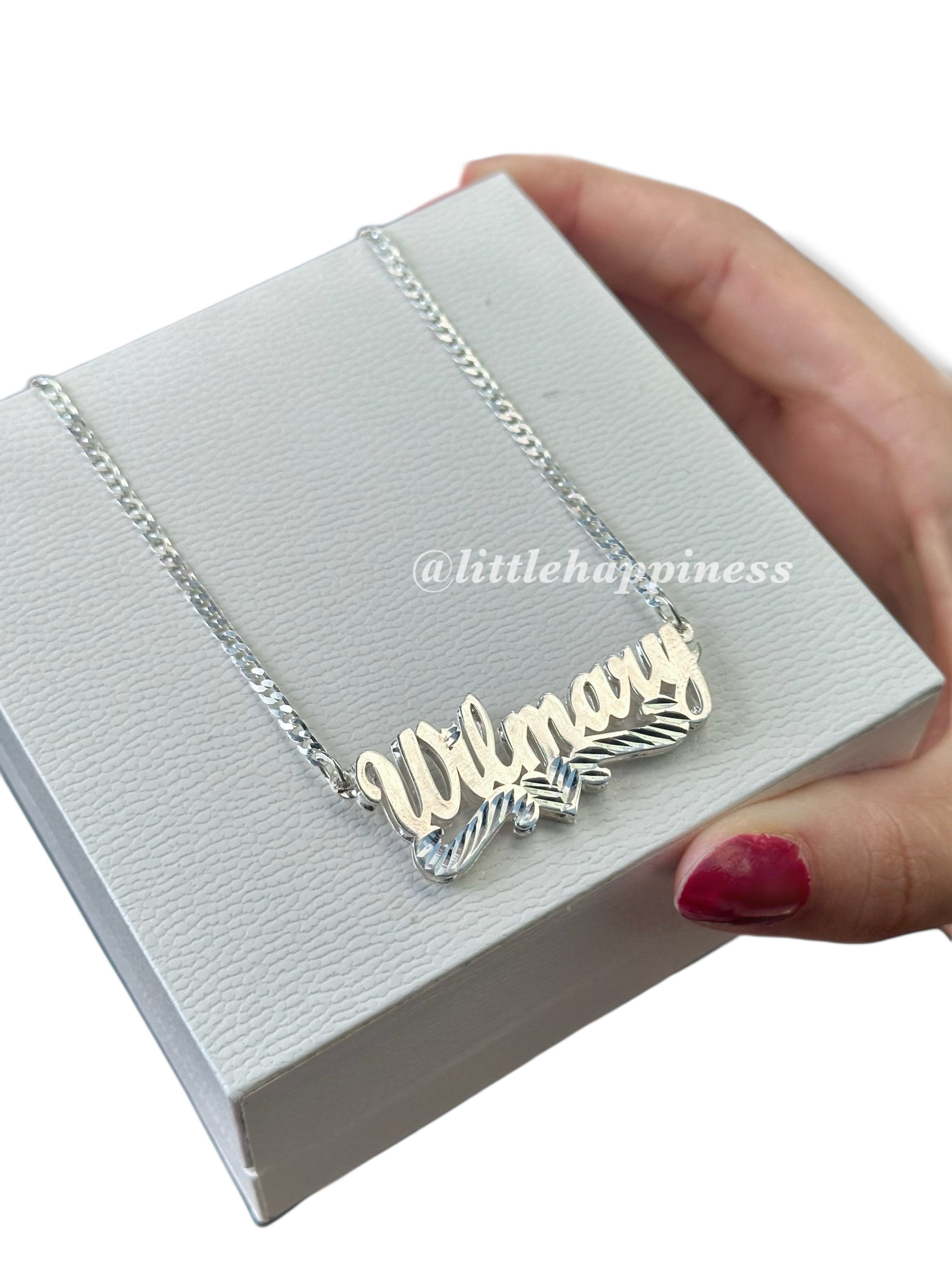 Cadena + Medalla personalizada con Nombre