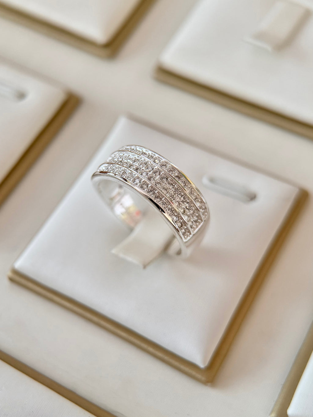 Anillo Brillante Para Hombre