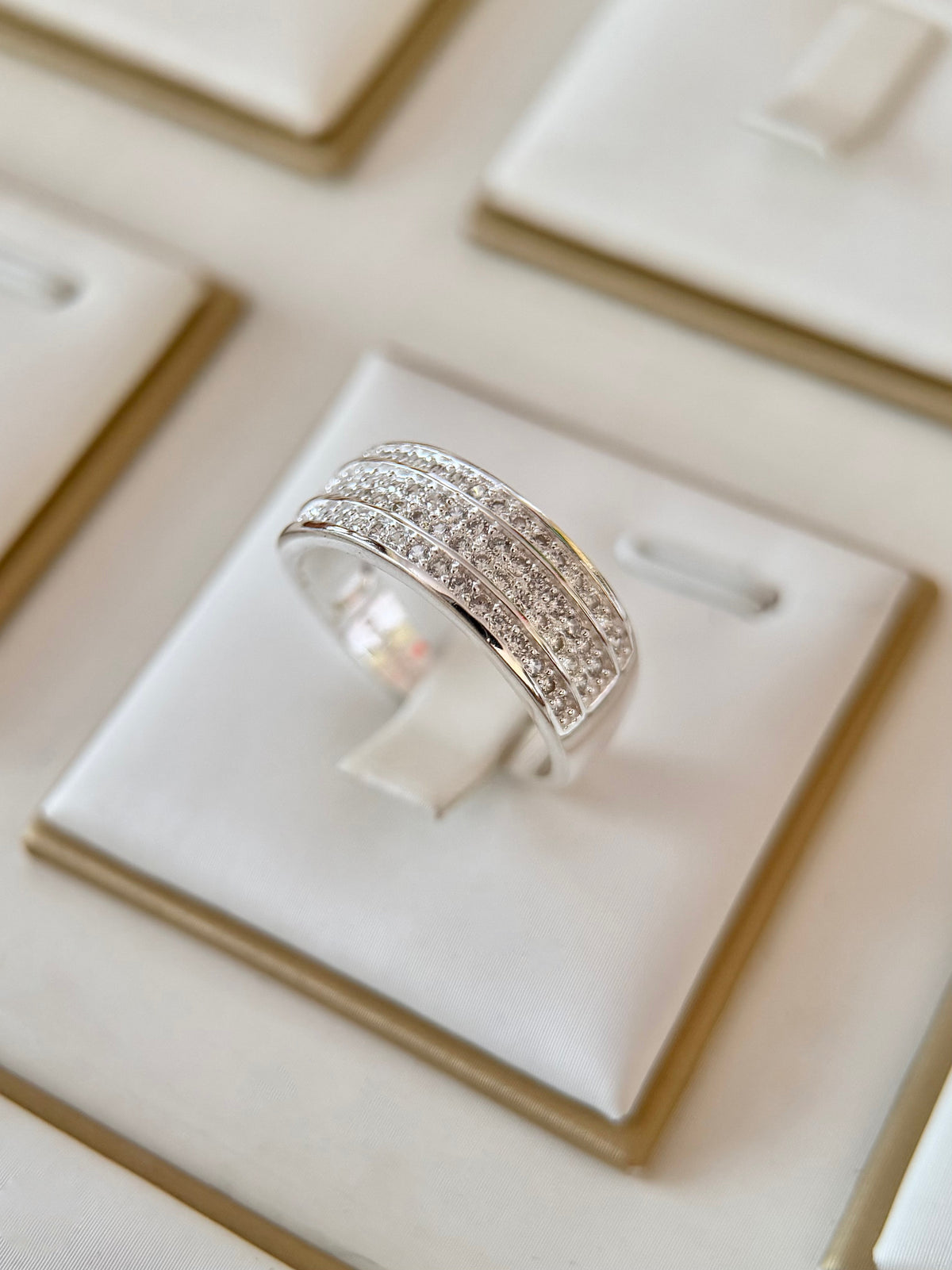 Anillo Brillante Para Hombre