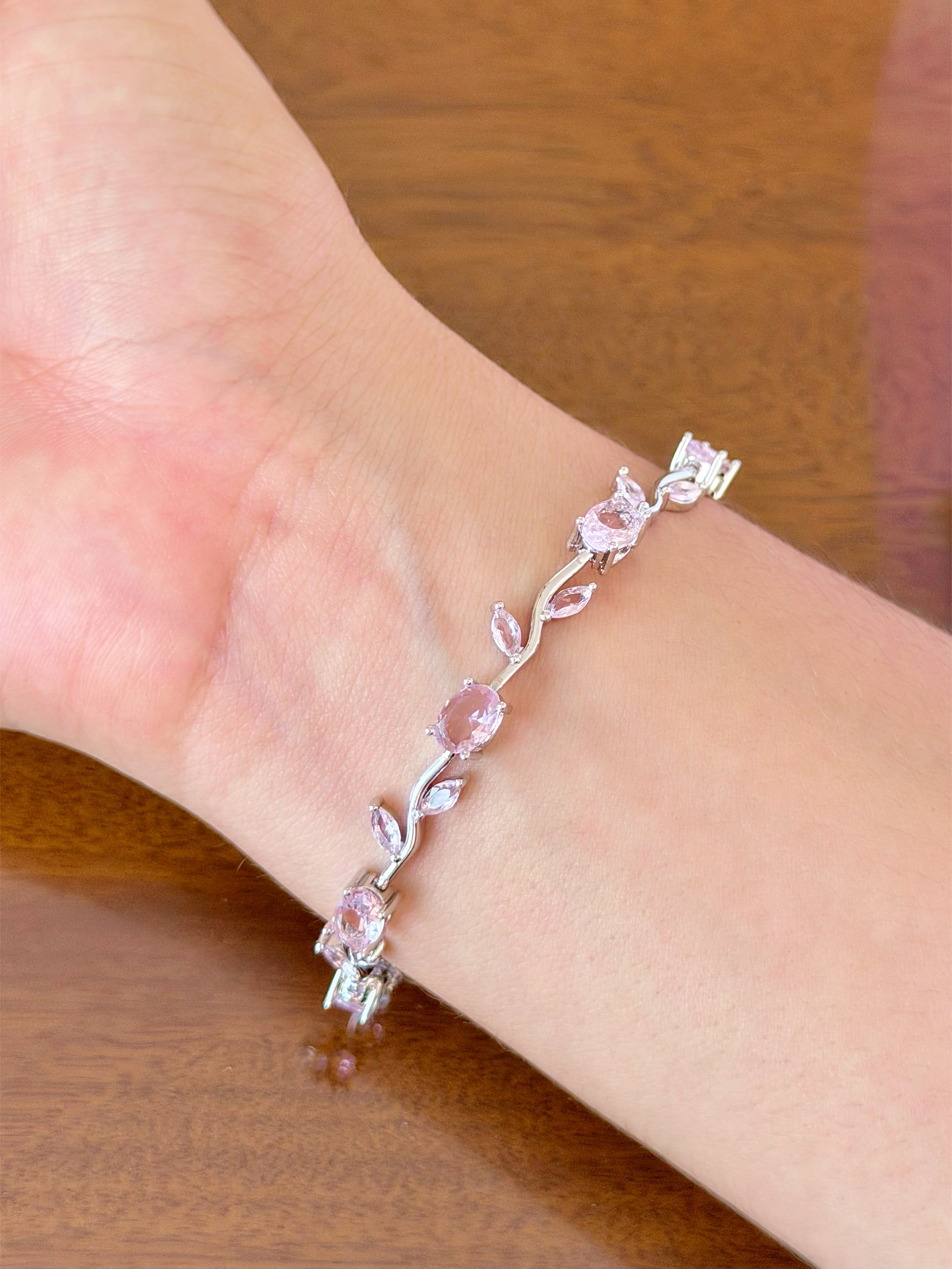 Pulsera Tulipanes Rosa