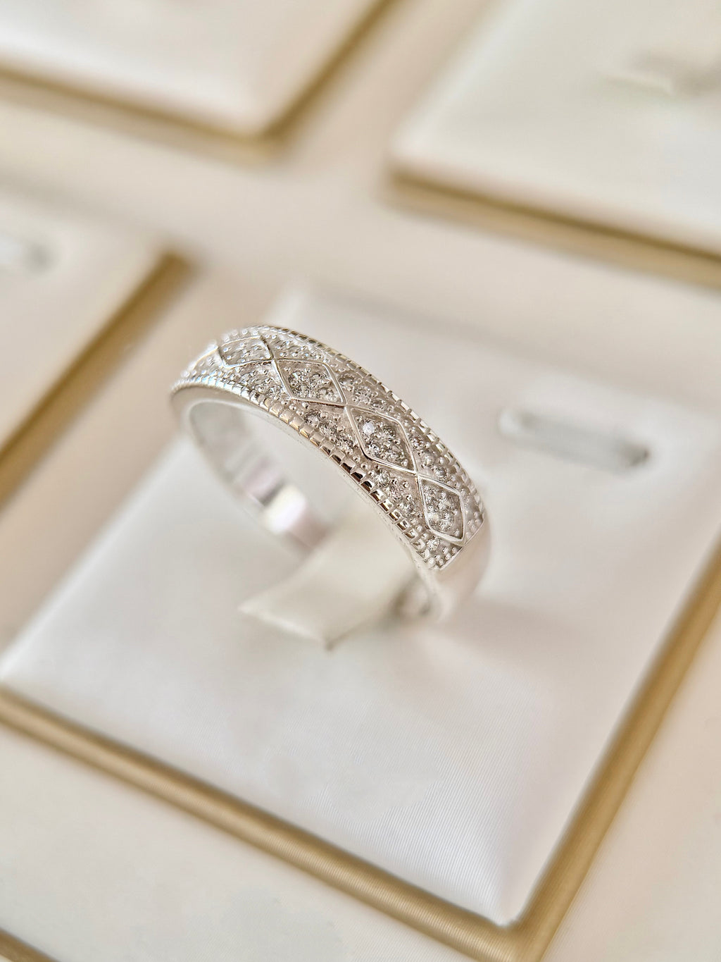 Anillo Brillante Para Hombre