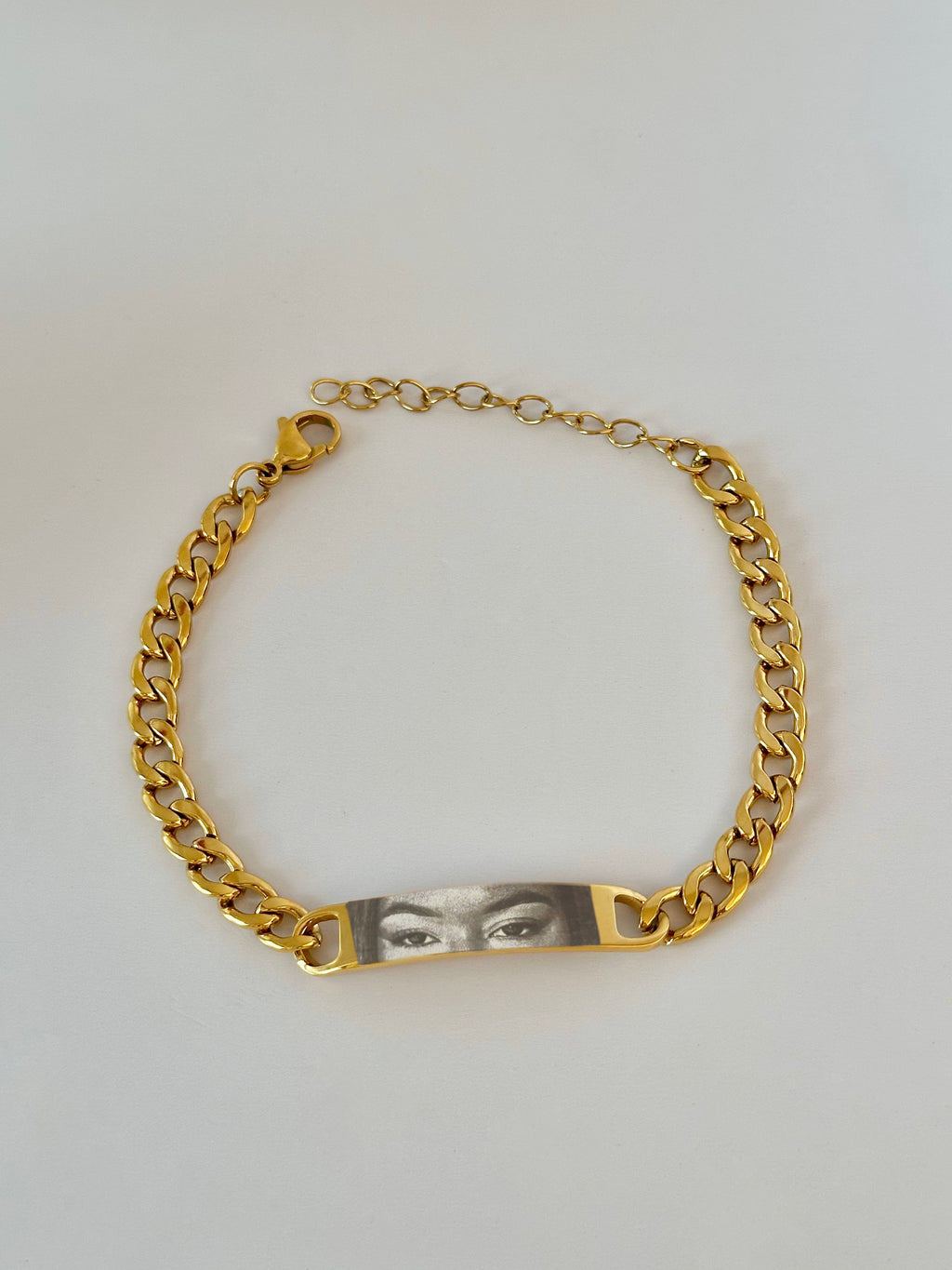 Guillo con Placa Grabable, Acero Inoxidable