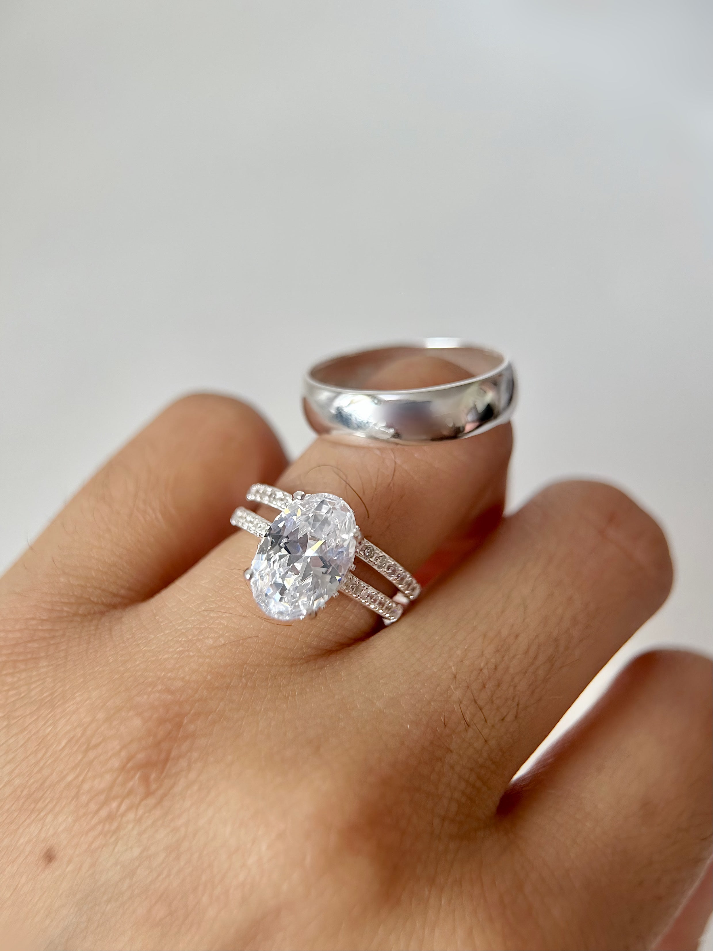 Anillos Trío De Boda