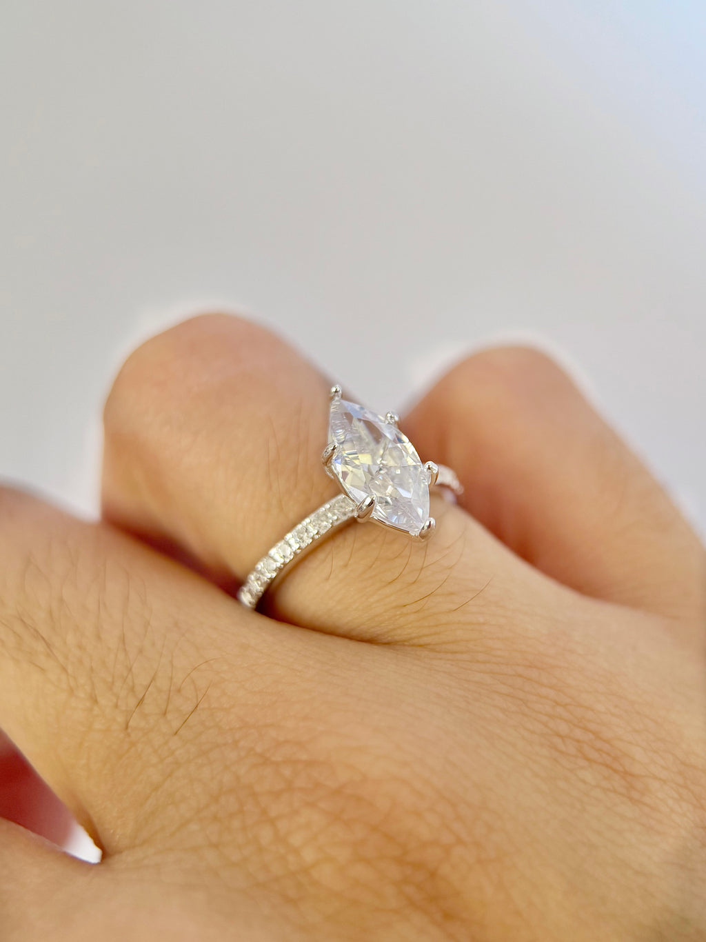 Anillo Compromiso Corte Marquesa