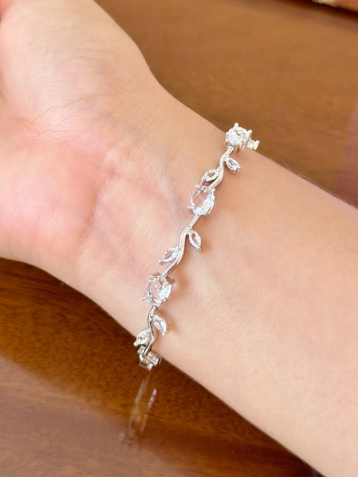 Pulsera Tulipanes Blanco