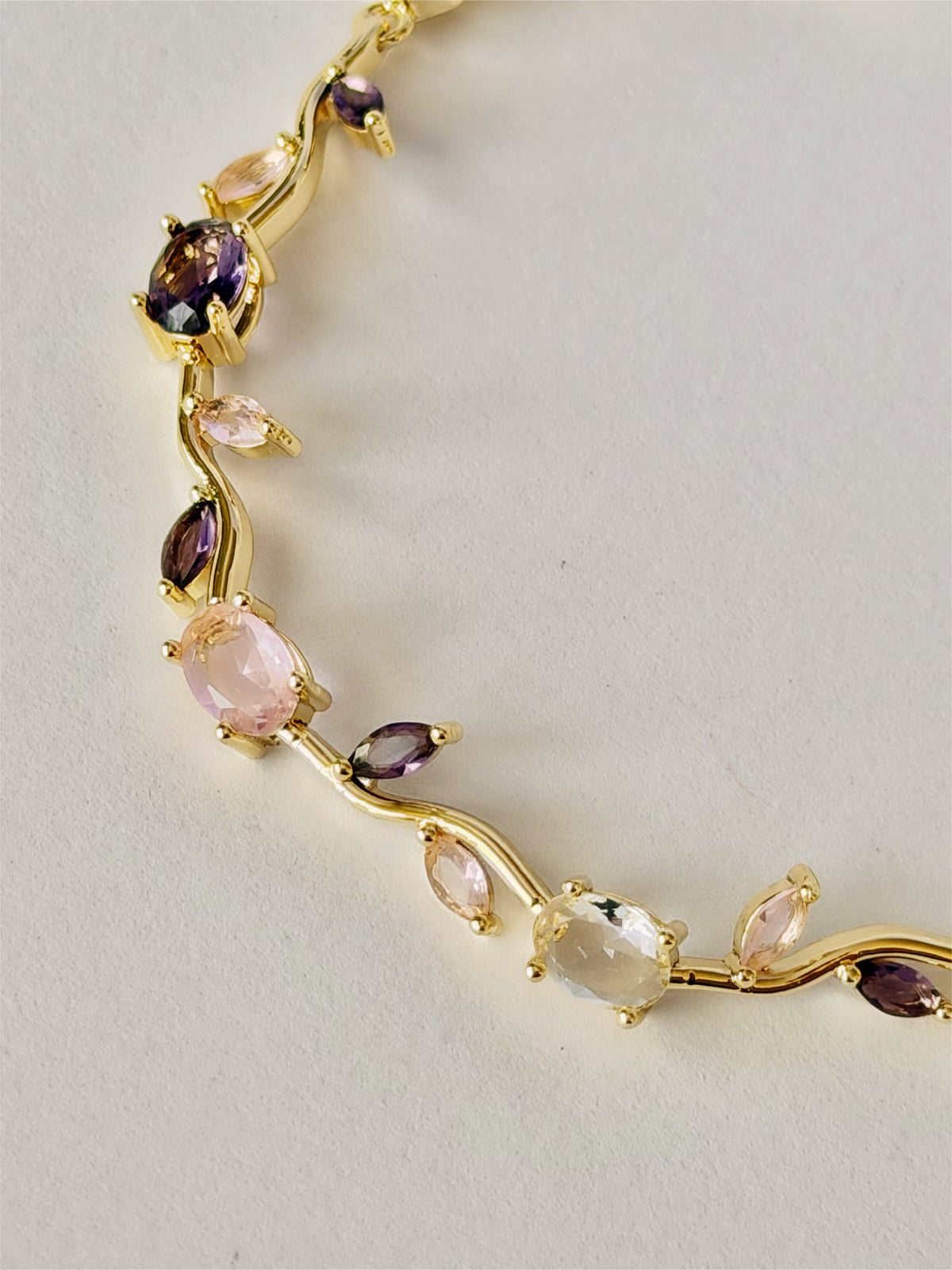 Pulsera Tulipanes Dorada