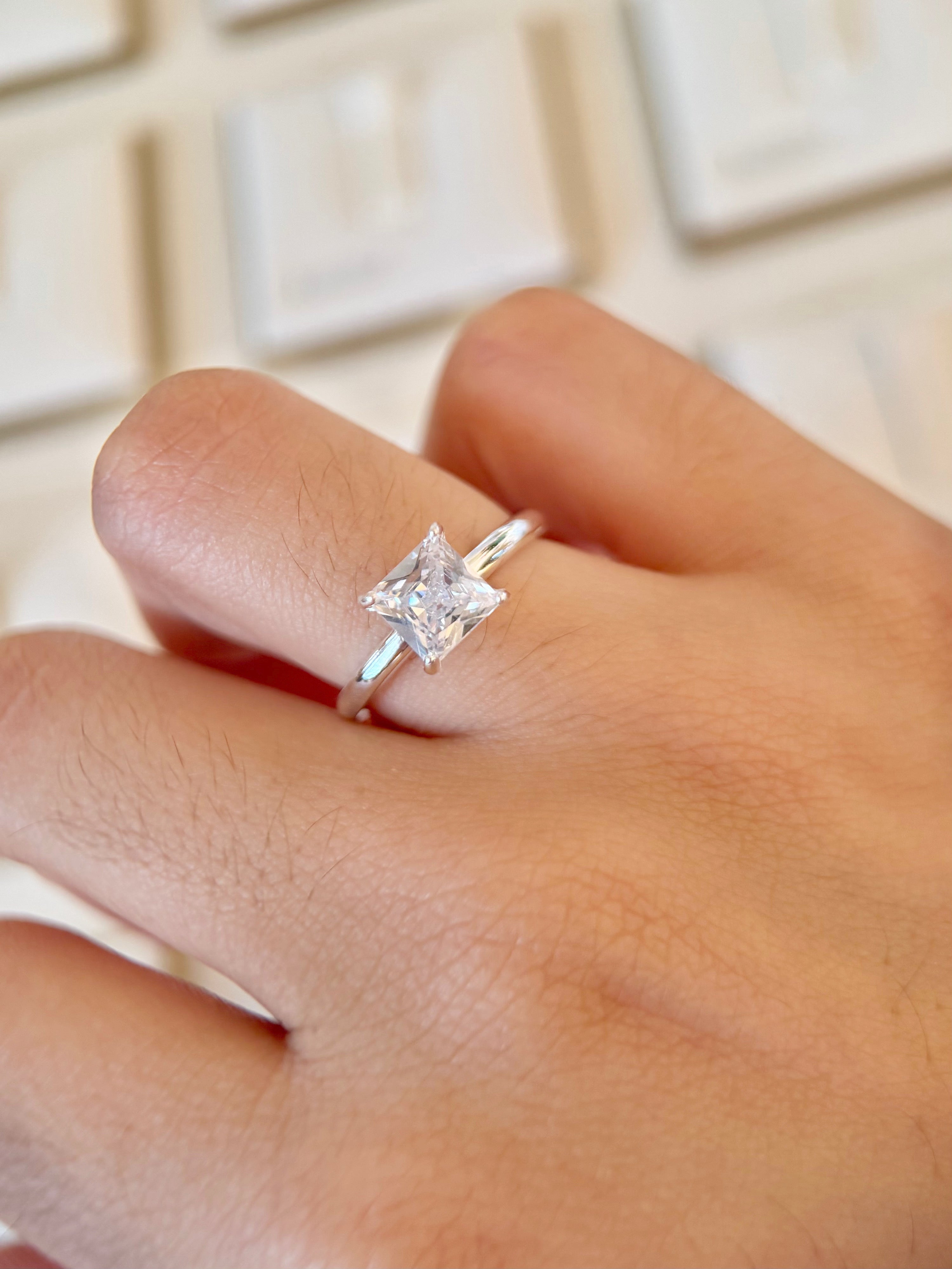 Anillo compromiso Corte Princesa
