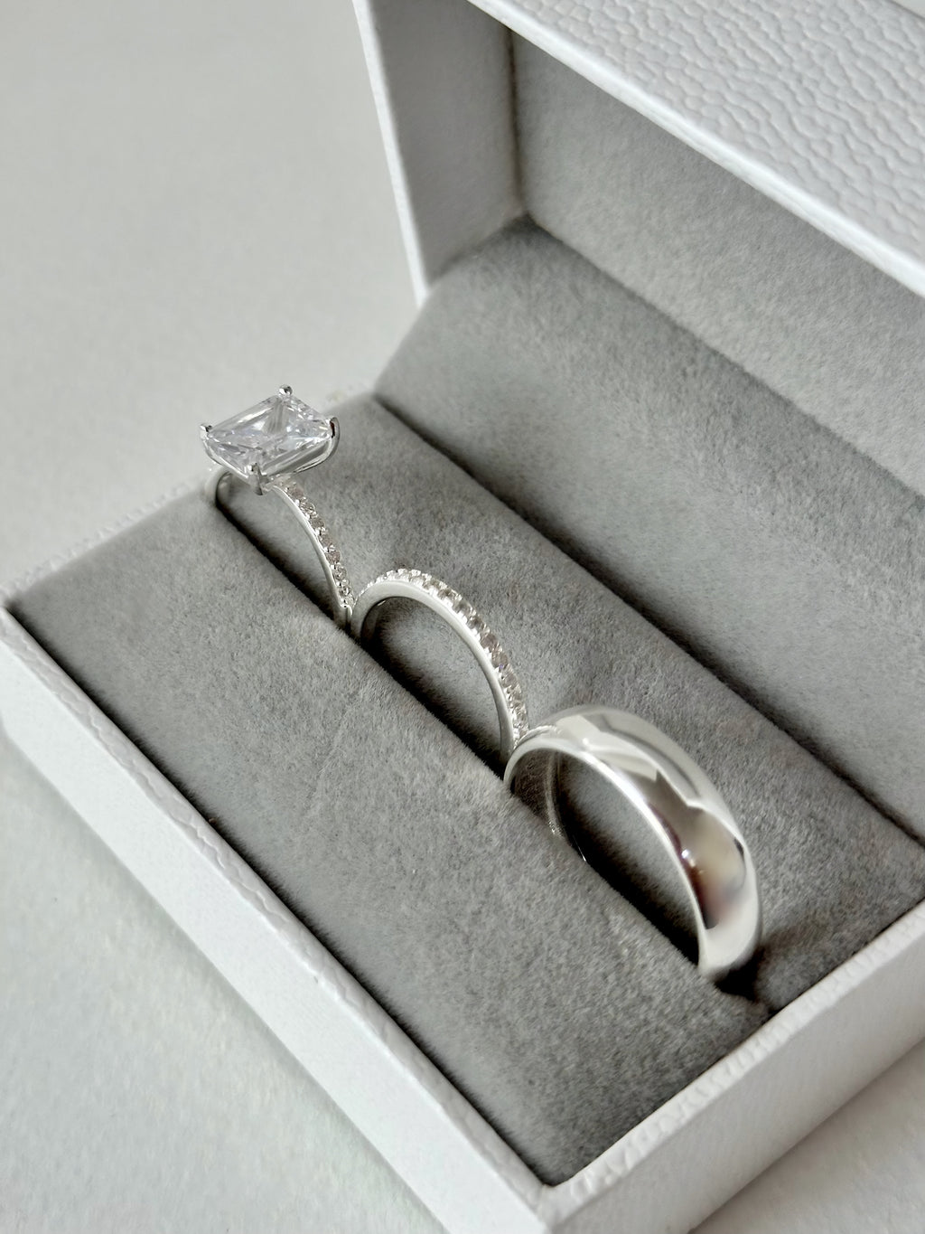 Anillos Trío De Boda