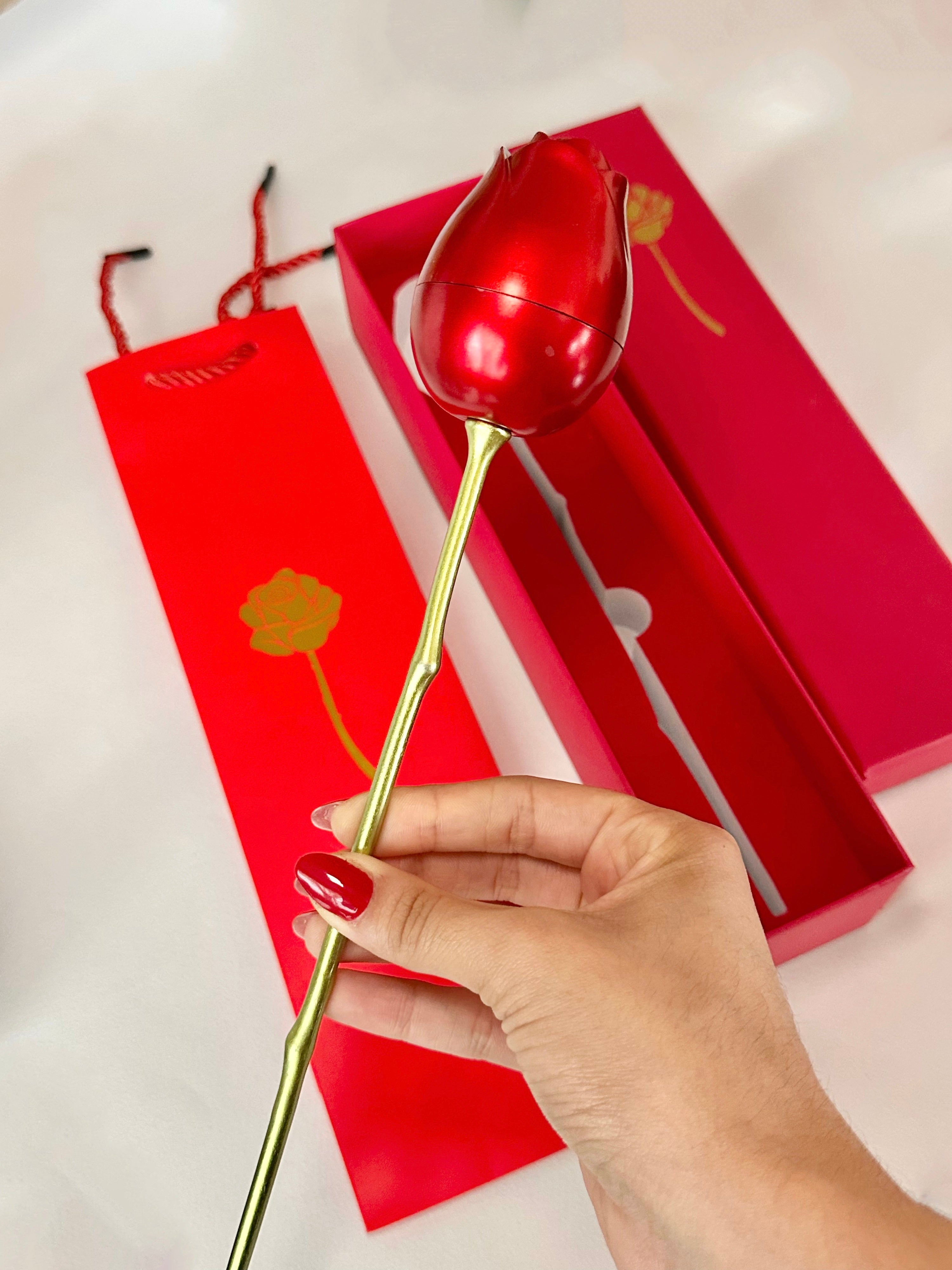 Caja De Flor para Anillo y conjuntos Collar + aretes