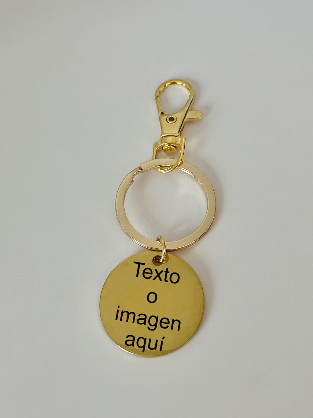Llavero Grabable Personalizado, Acero Inoxidable