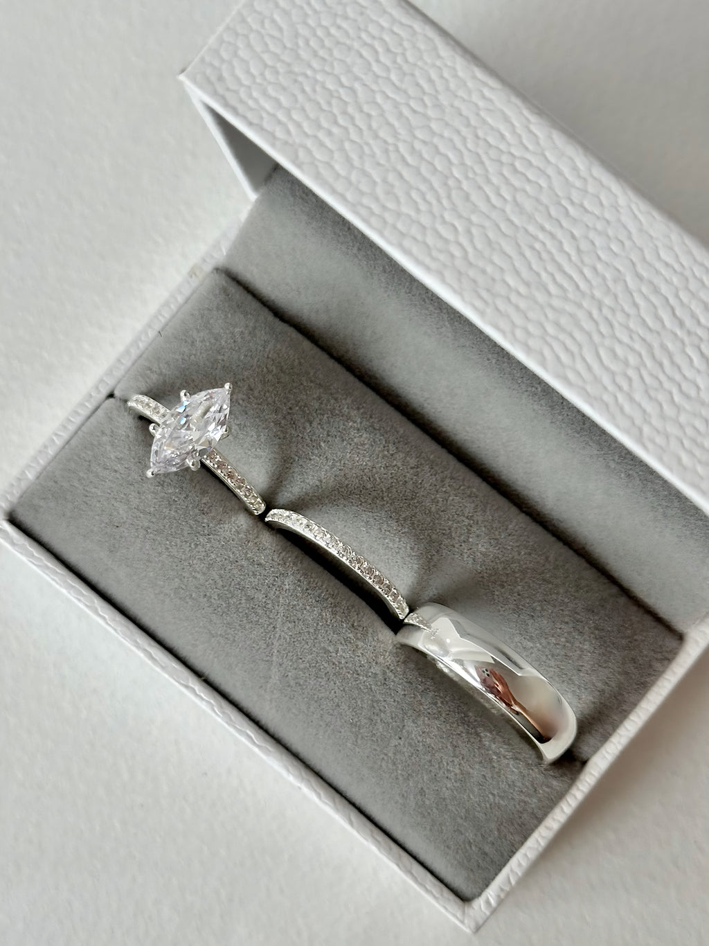 Trío Anillos De Boda