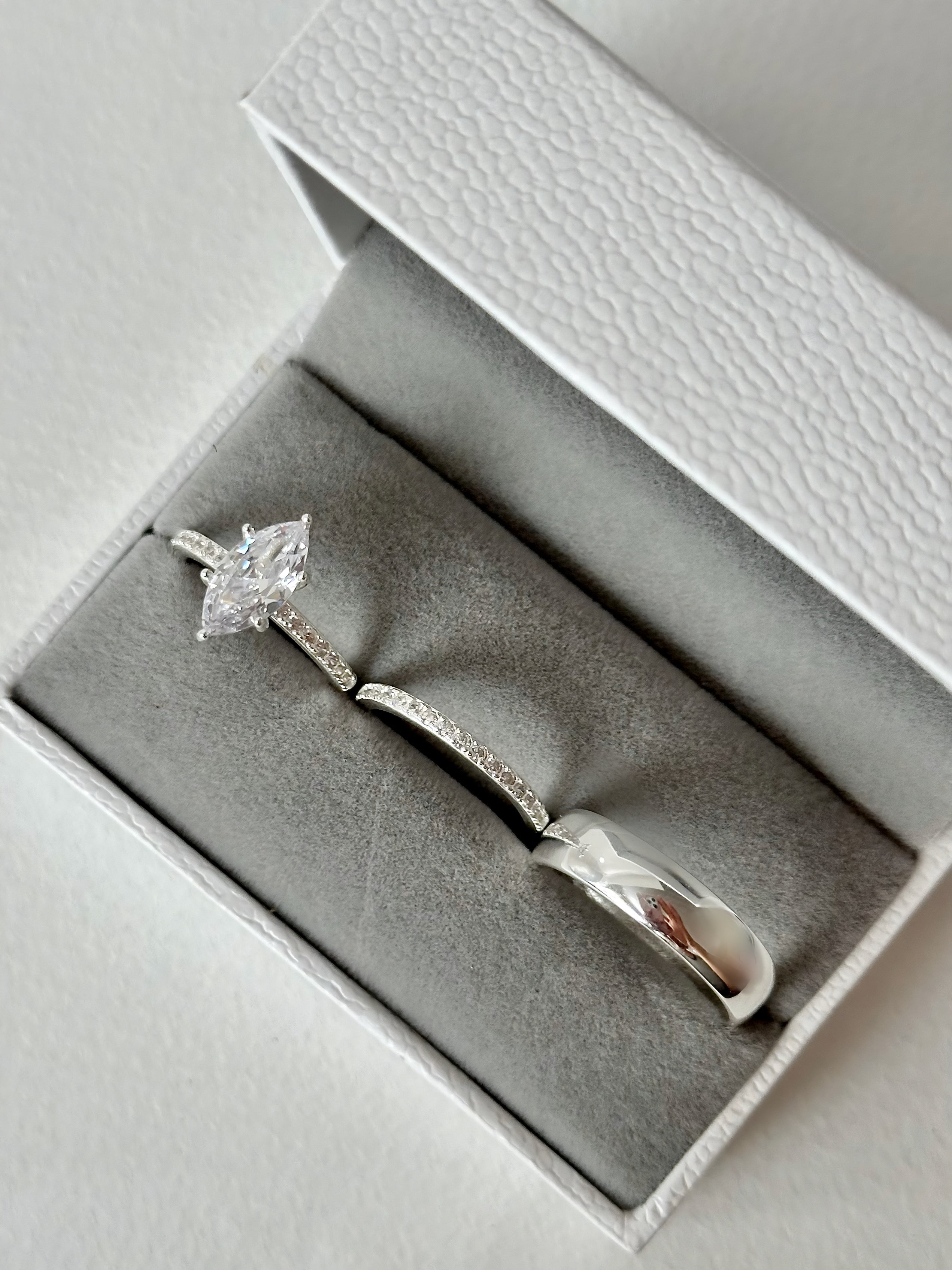 Trío Anillos De Boda