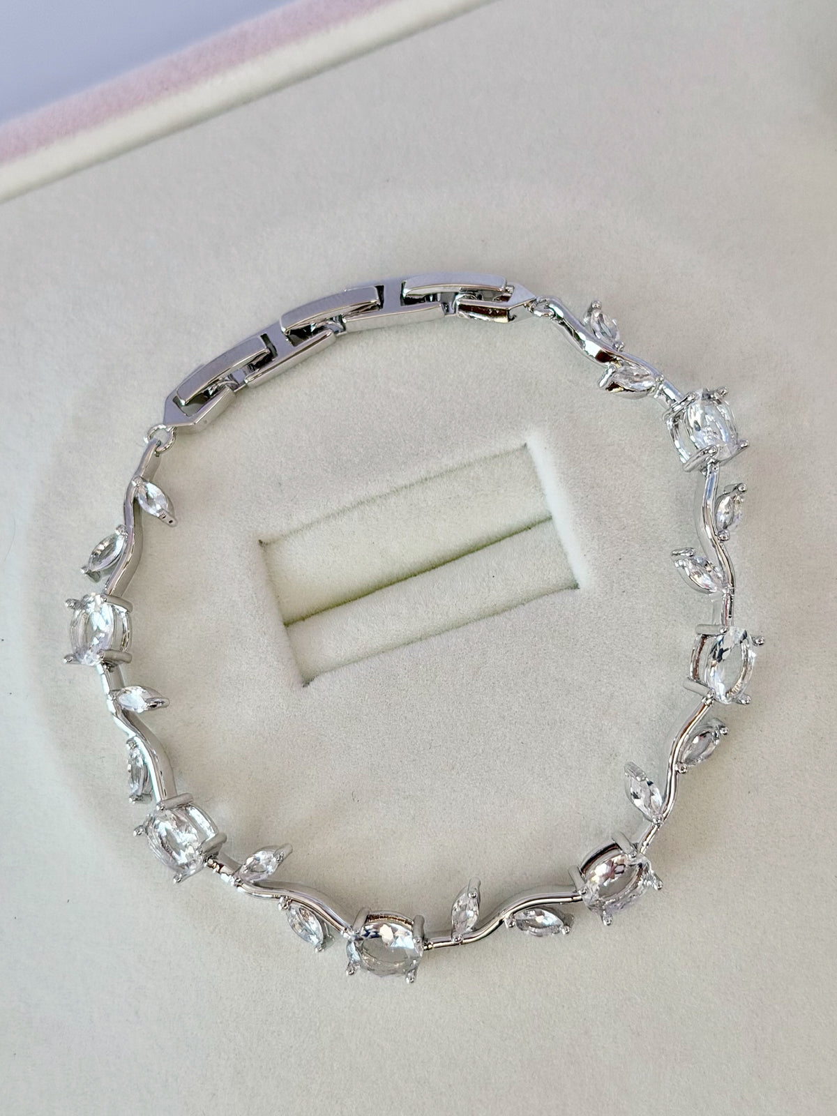 Pulsera Tulipanes Blanco