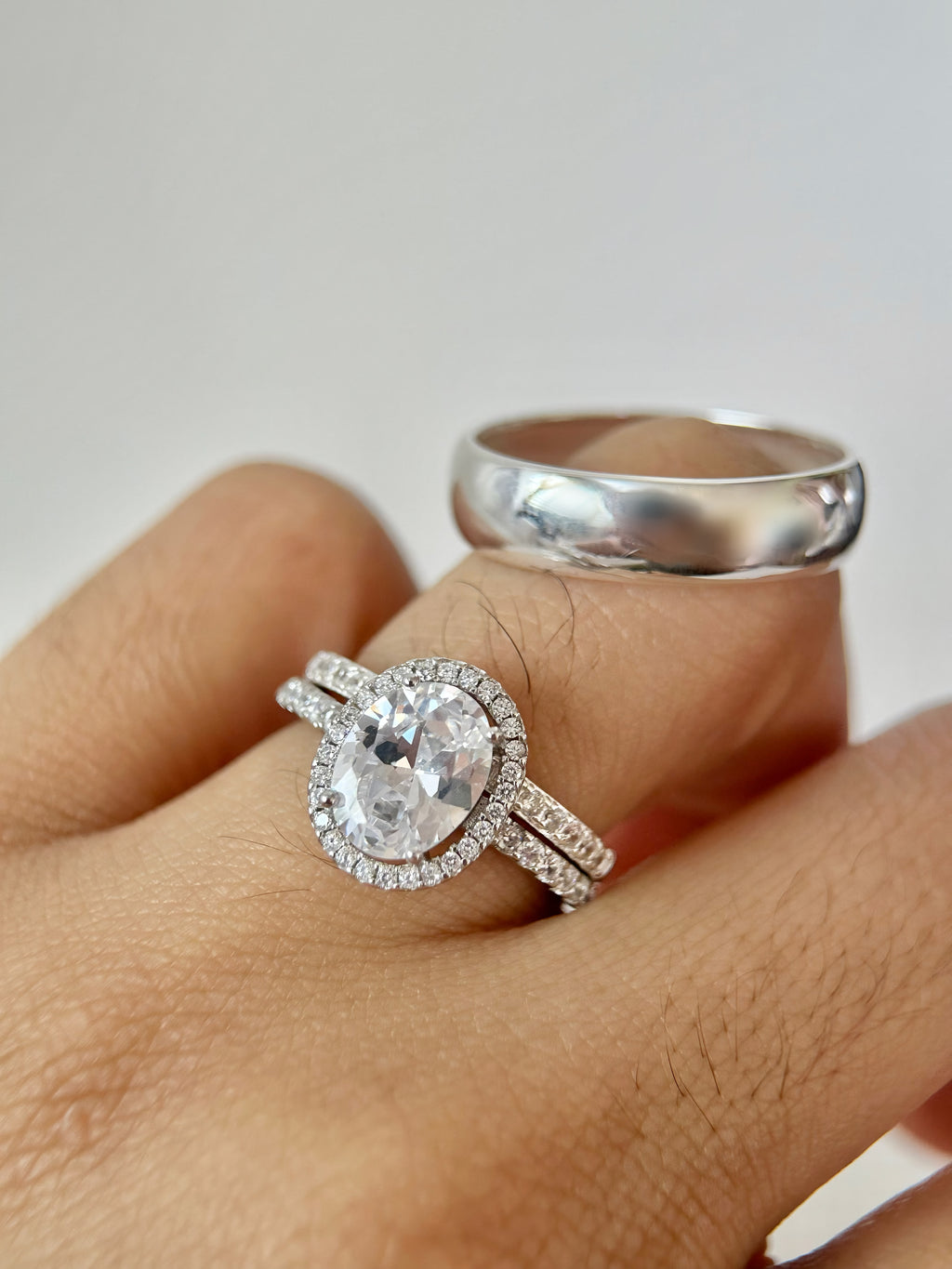 Anillos Trío De Boda