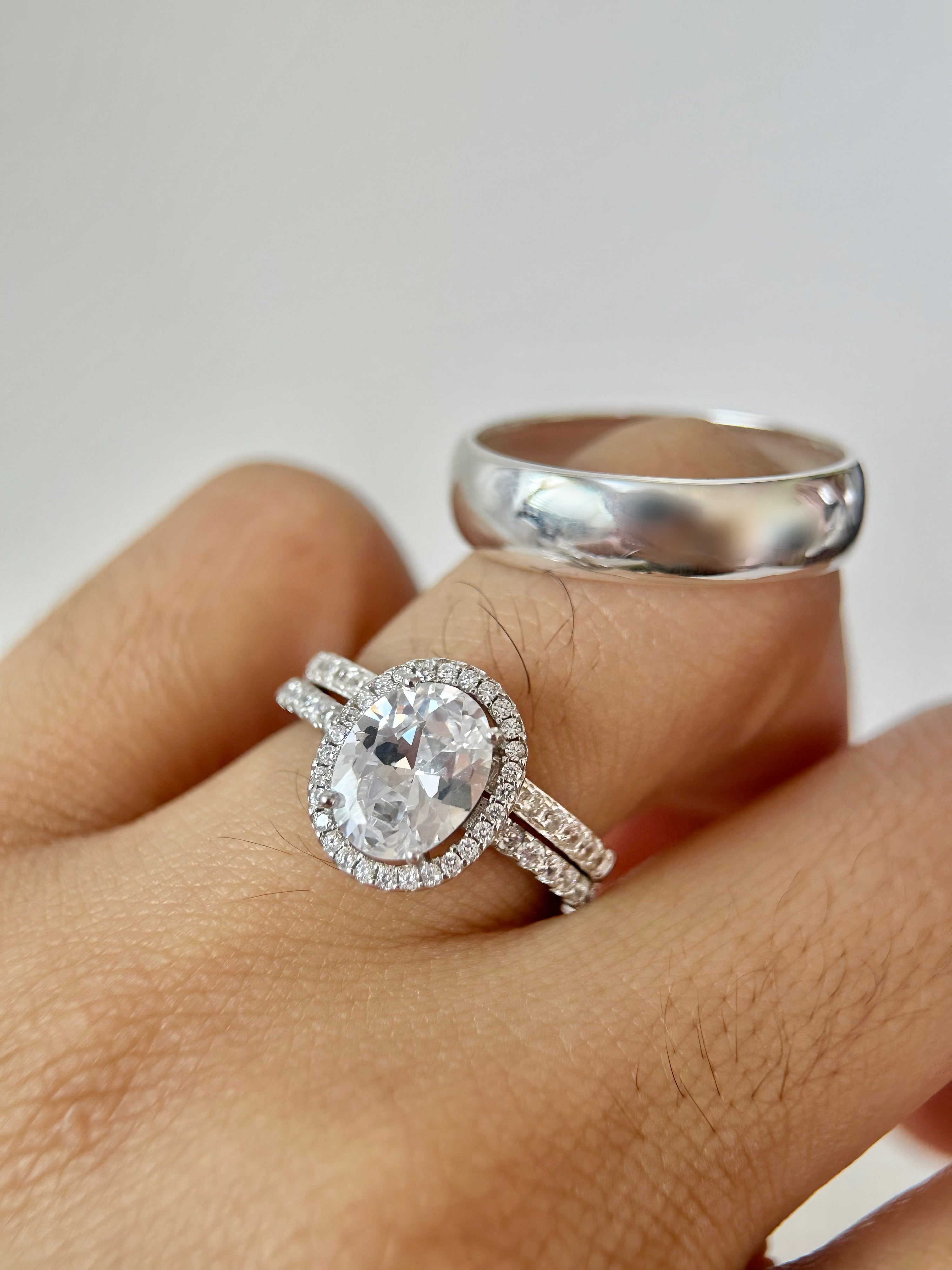 Anillos Trío De Boda