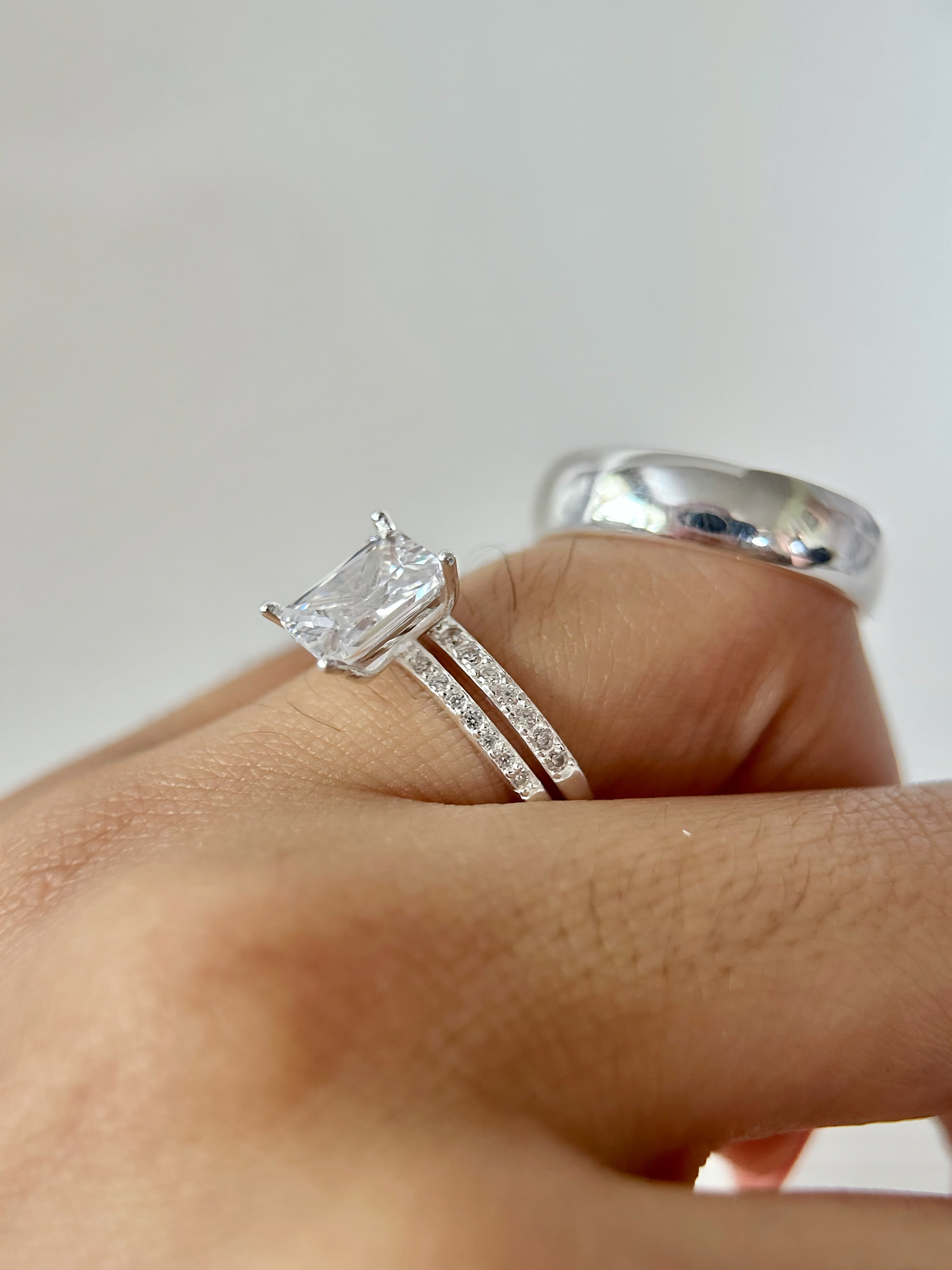 Anillos Trío De Boda