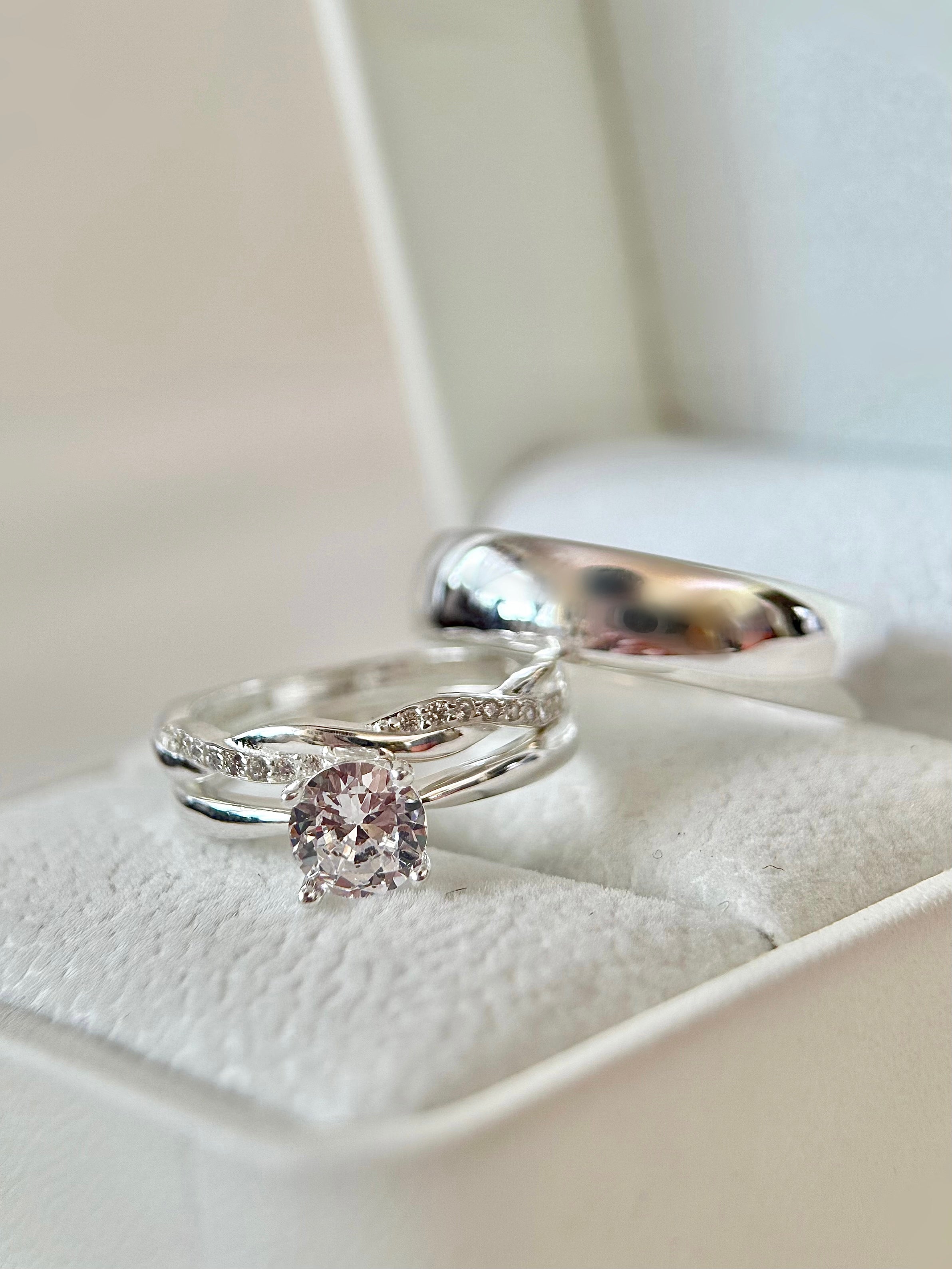 Anillos Trío De Boda