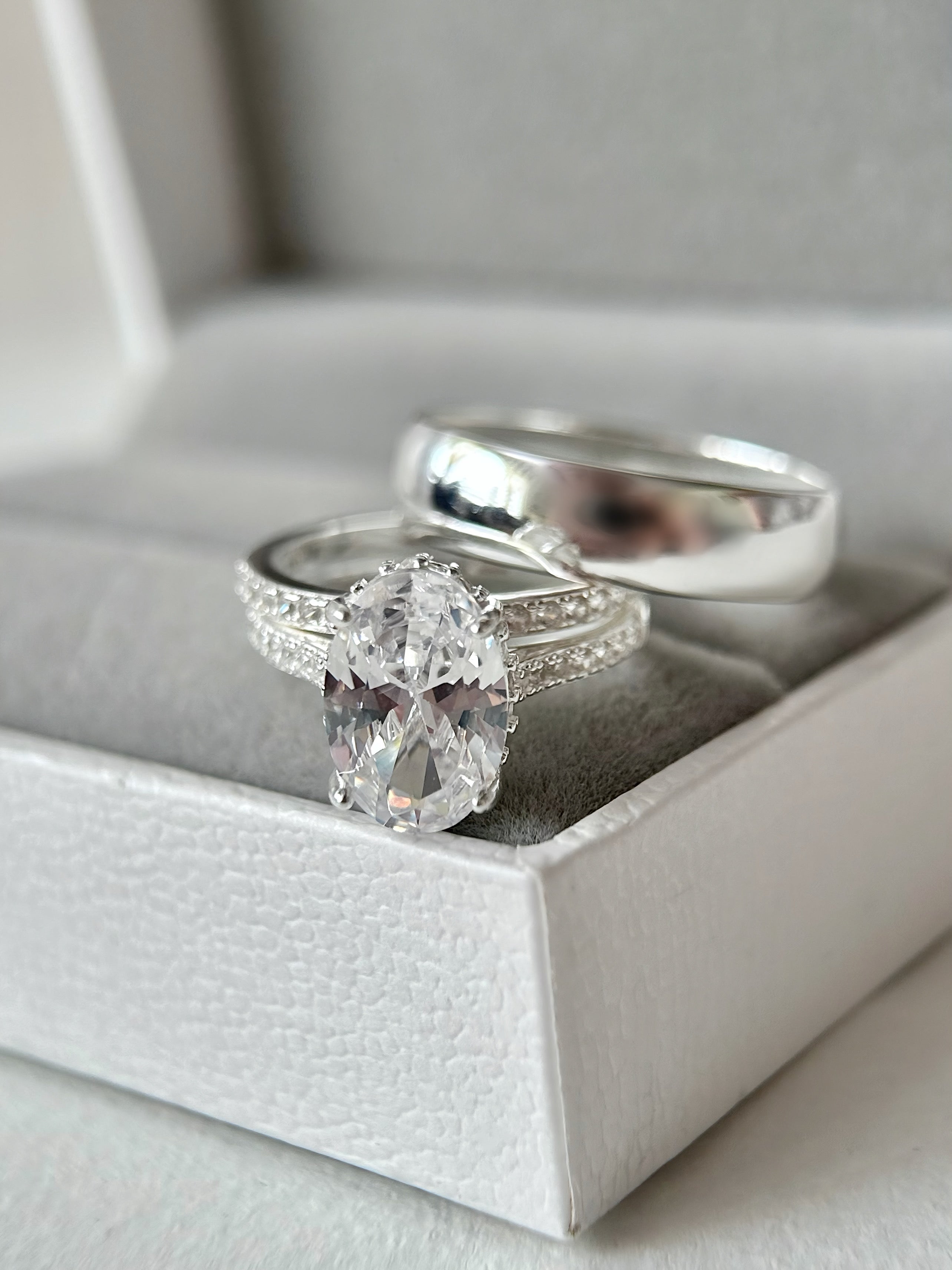 Anillos Trío De Boda