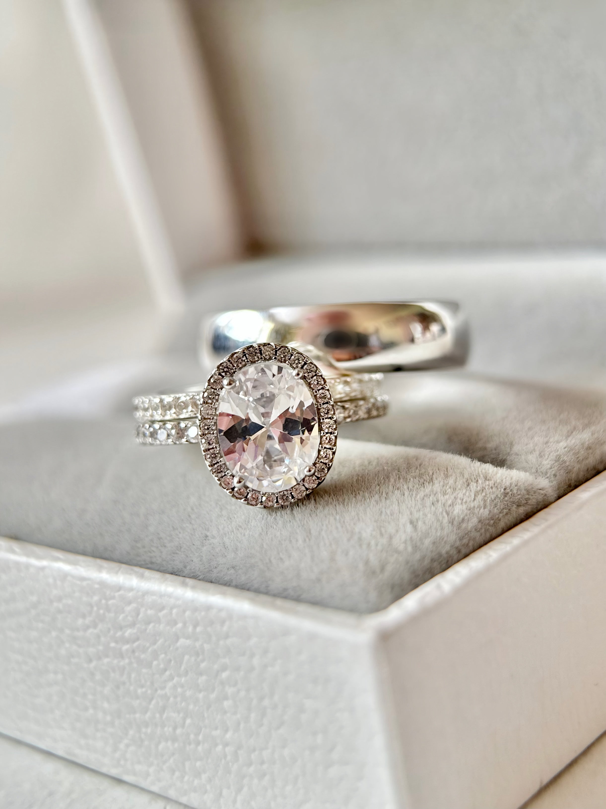 Anillos Trío De Boda