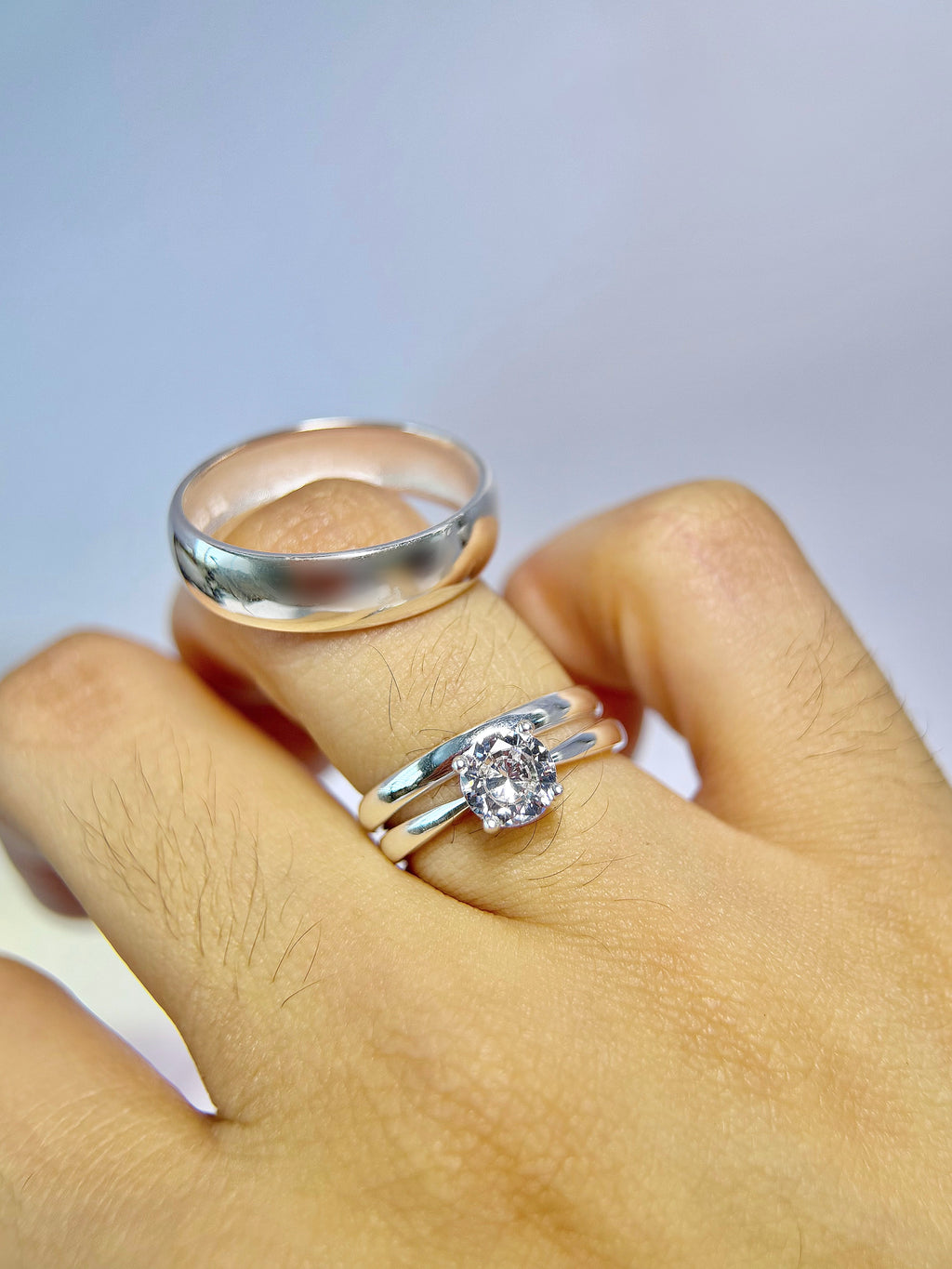 Anillos Trío De Boda