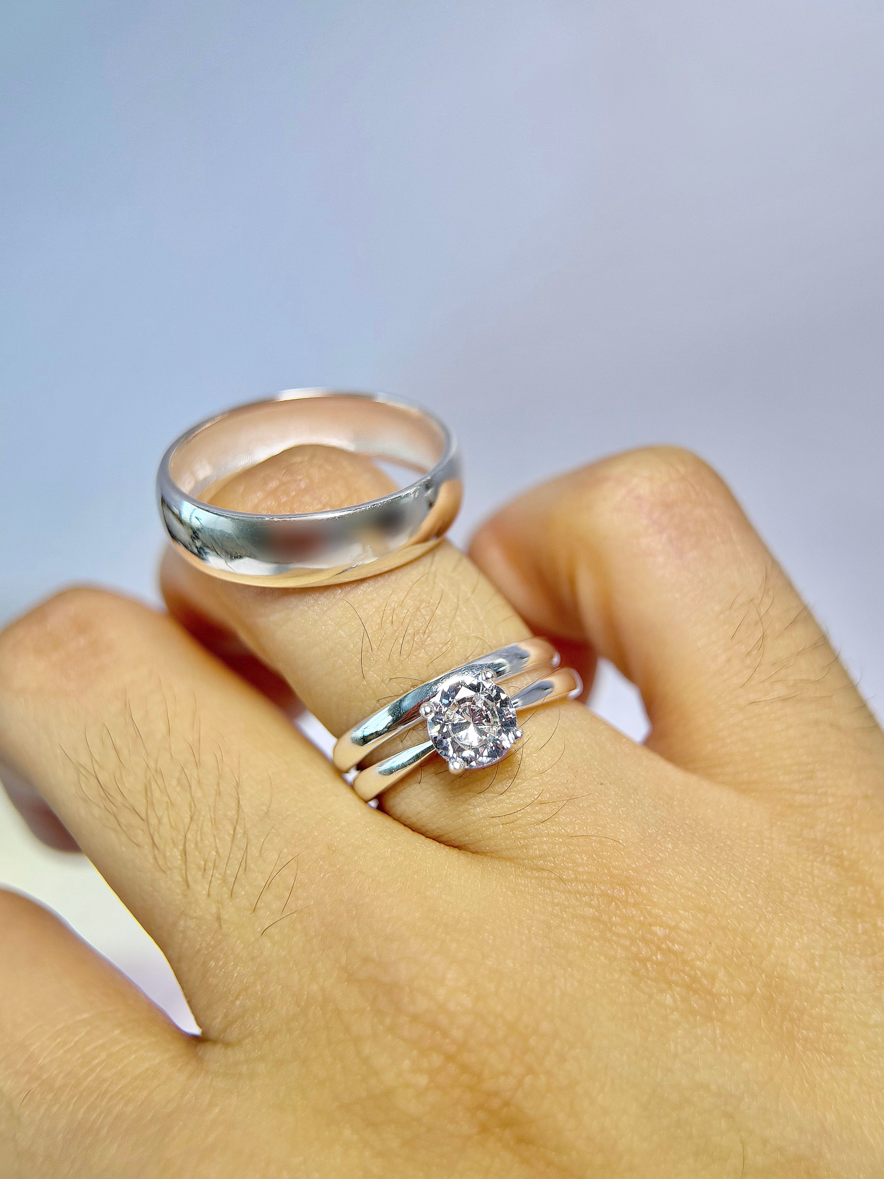 Anillos Trío De Boda